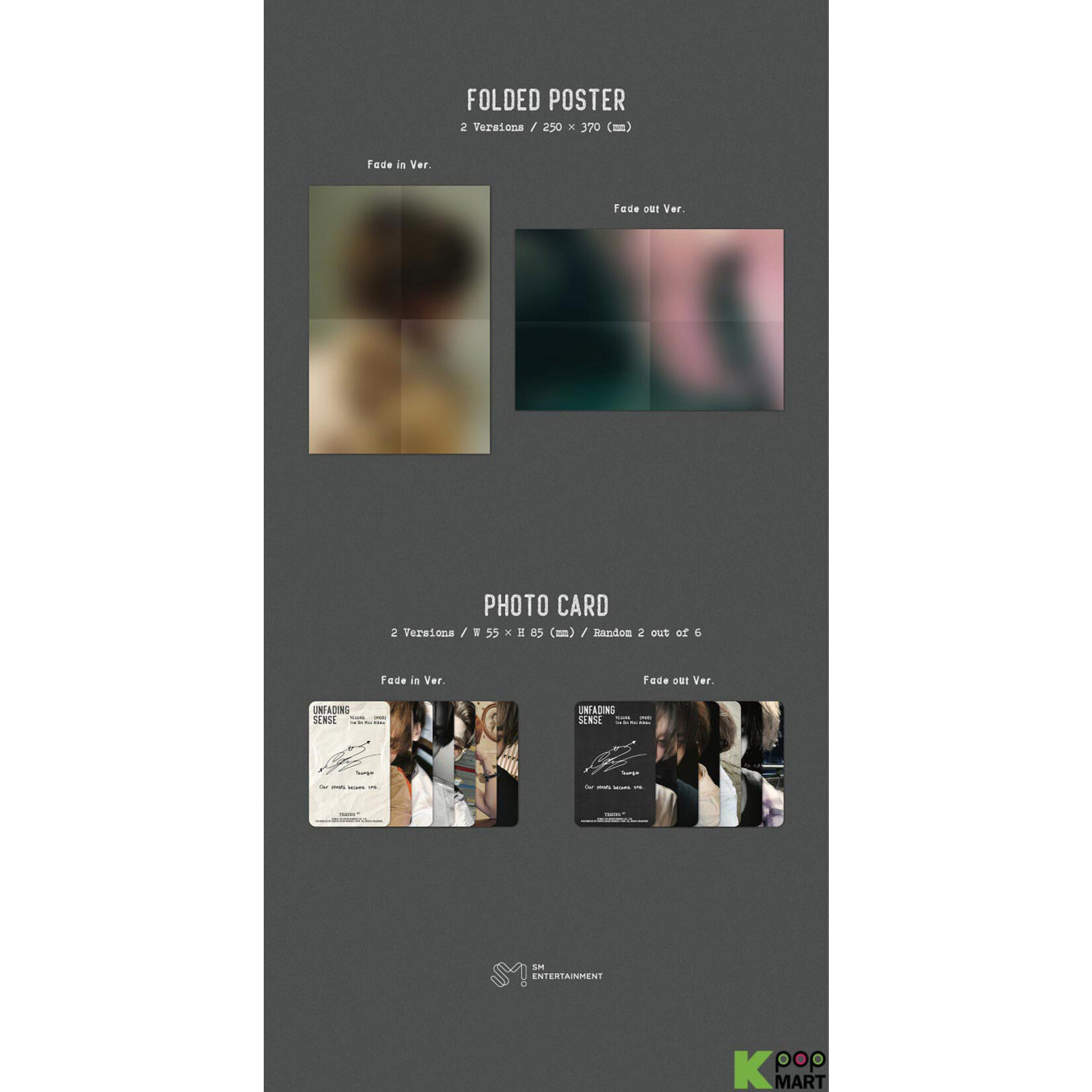 YESUNG - The 5th Mini Album [Unfading Sense] (Photo Book Ver.)