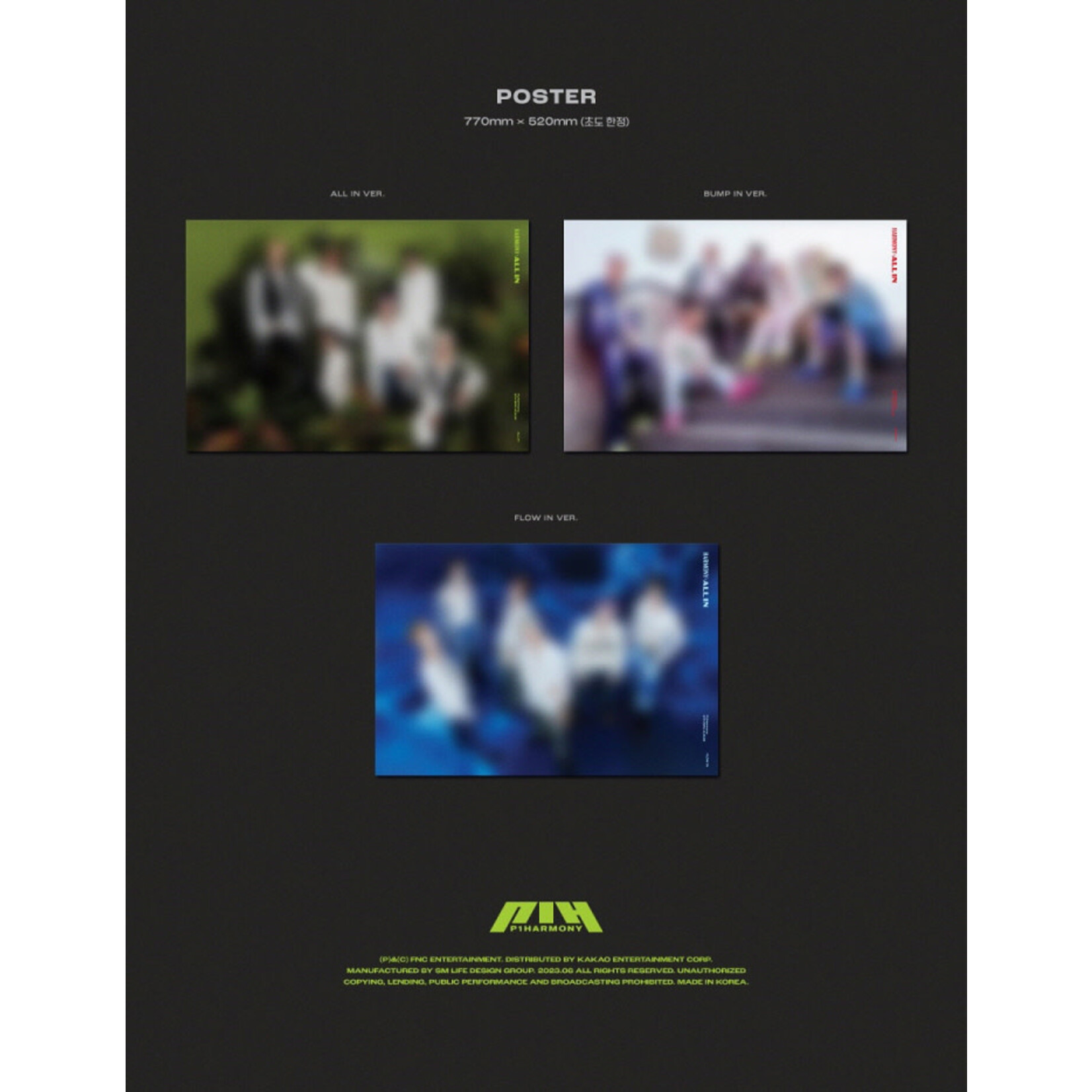 P1Harmony P1Harmony - 6th Mini Album  [HARMONY : ALL IN] (Photobook Ver.)