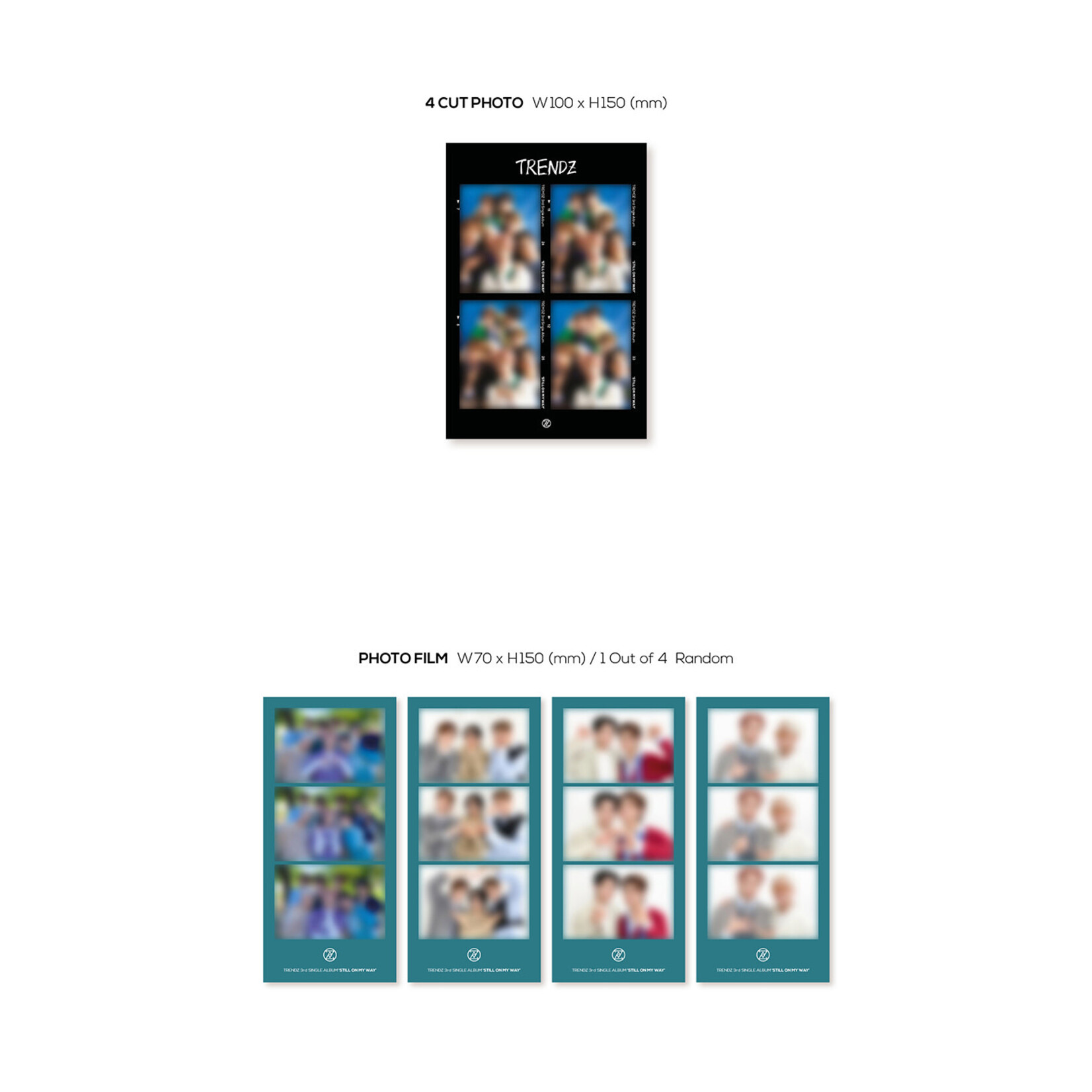 TRENDZ [Summer Sale] TRENDZ - 3rd Single Album [STILL ON MY WAY]