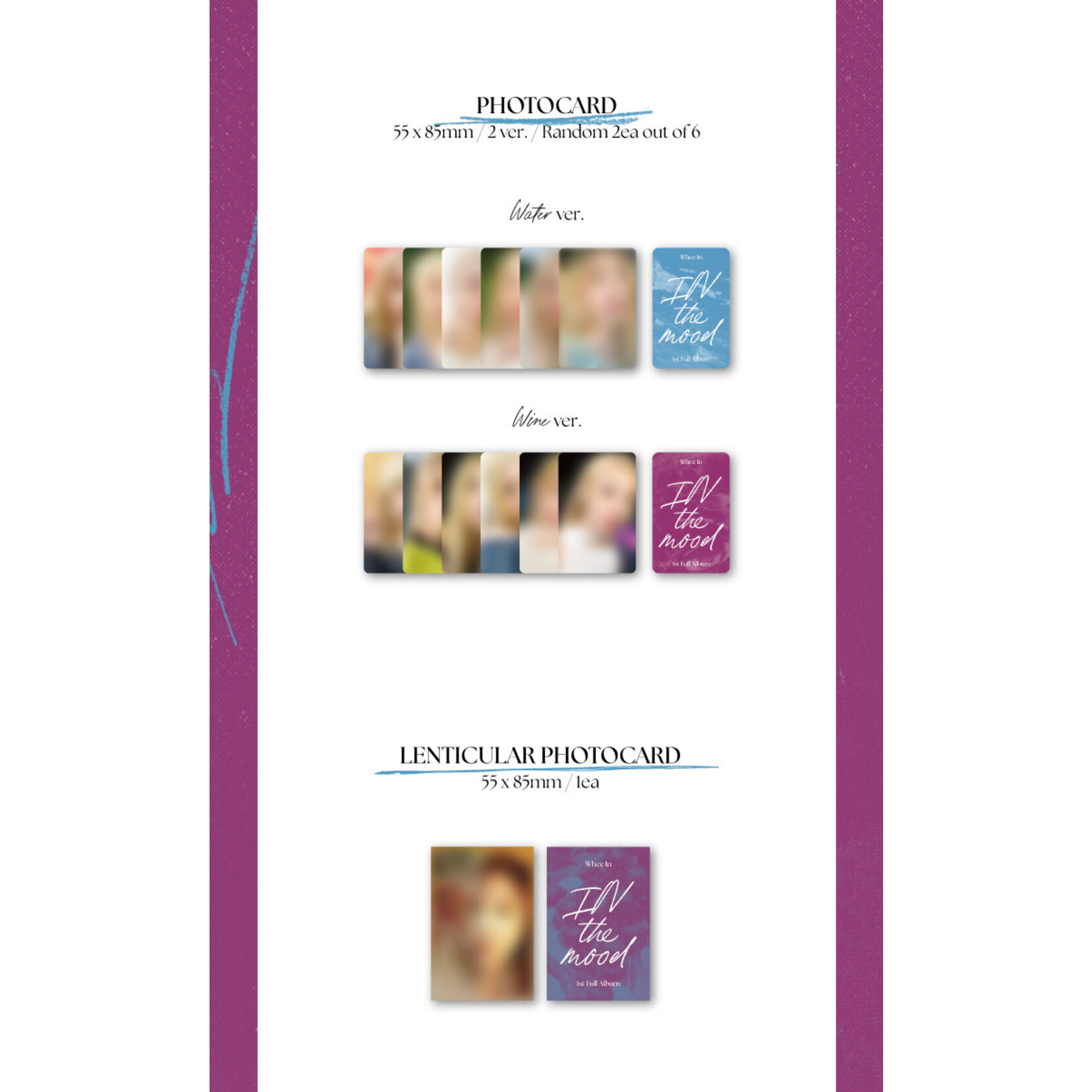 Mamamoo Whee In (MAMAMOO) - 1st Full Album [IN the mood] (Photobook Ver.) + Random Photocard (SW)