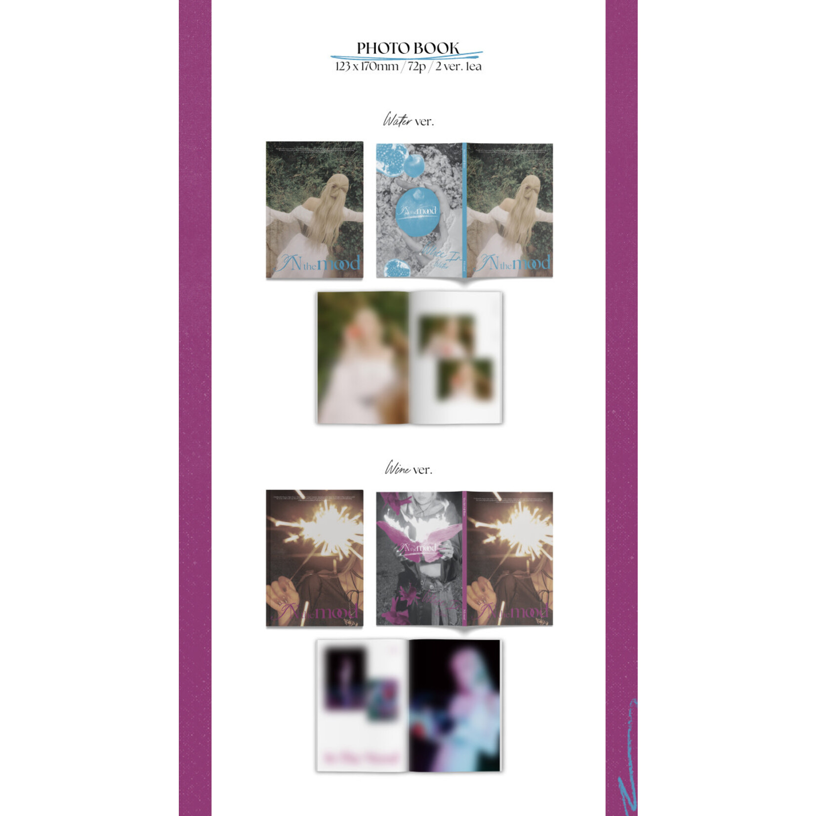 Mamamoo Whee In (MAMAMOO) - 1st Full Album [IN the mood] (Photobook Ver.) + Random Photocard (SW)