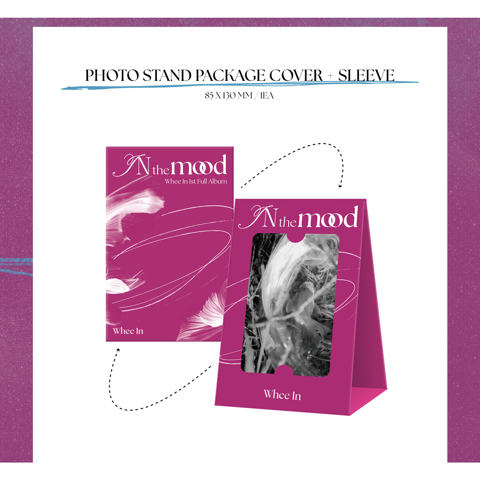 Mamamoo Whee In (MAMAMOO) - 1st Full Album [IN the mood] (PocaAlbum Ver.) + Random Photocard (MS)