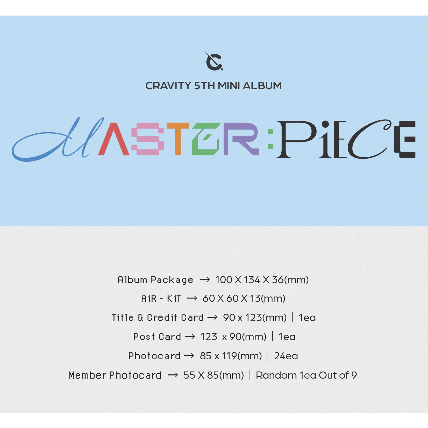 Cravity CRAVITY - [MASTER:PIECE] (KiT Ver.)