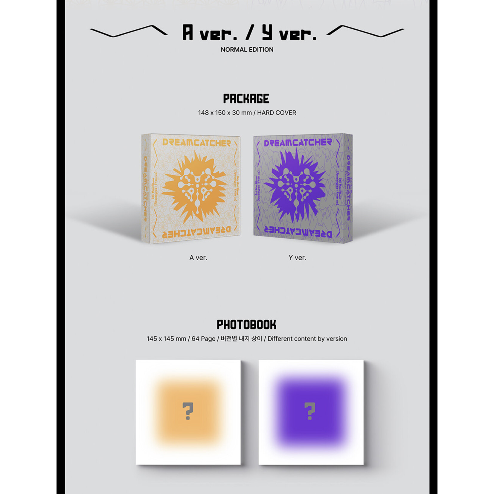 Dreamcatcher [Lucky draw]  Dreamcatcher - 8th Mini Album [ Apocalypse : From us] (Photobook Ver.)+  Exclusive Photocard