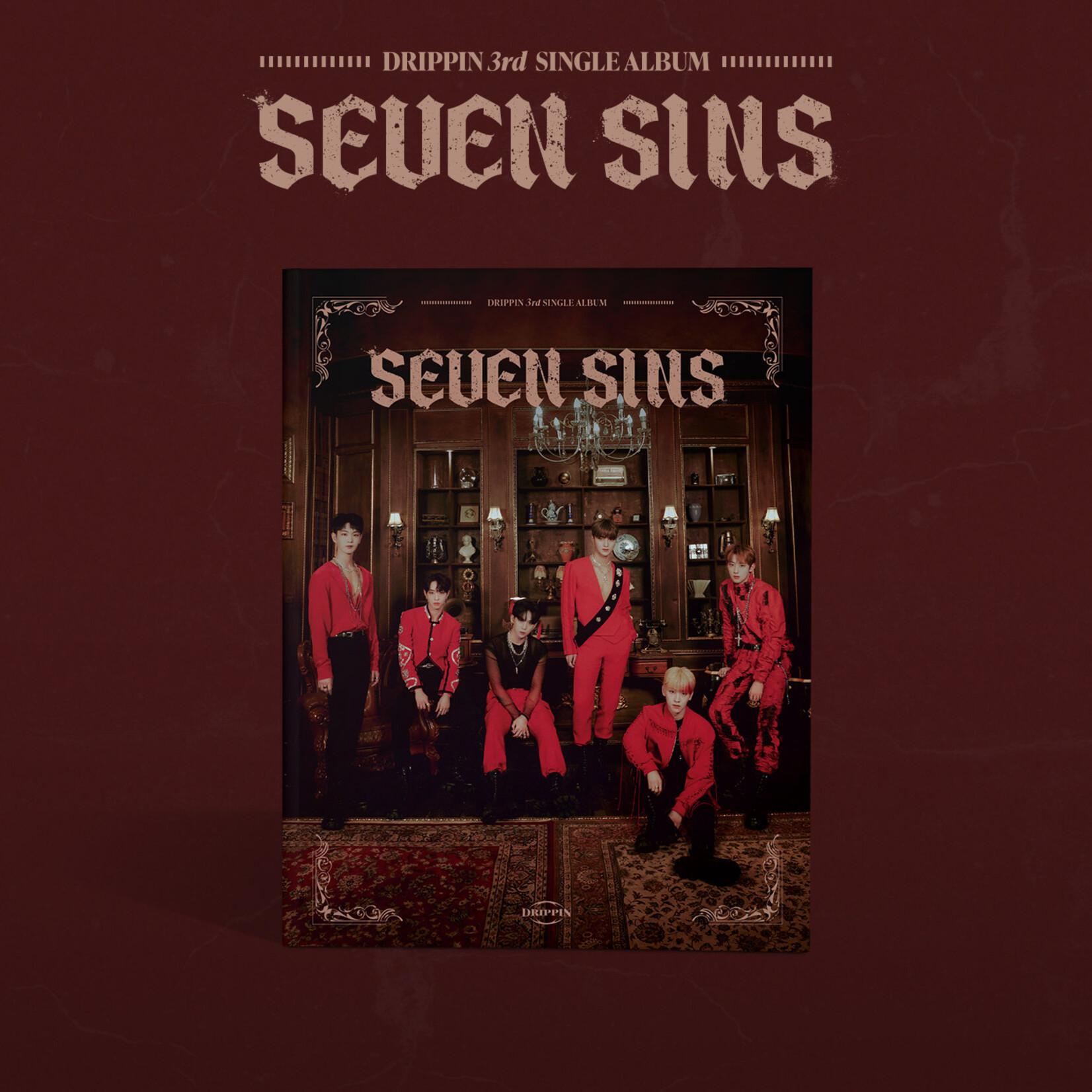 Drippin DRIPPIN - 3rd Single Album [SEVEN SINS] Red ver.