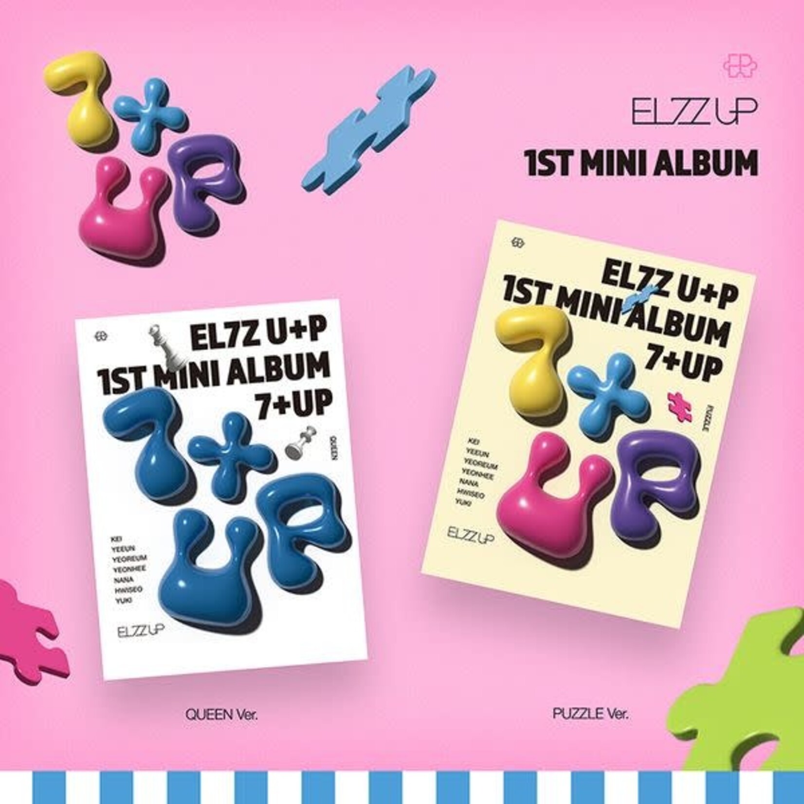 ELZ7Z UP EL7Z UP - 1st Mini Album [7+UP] (Photobook Ver)