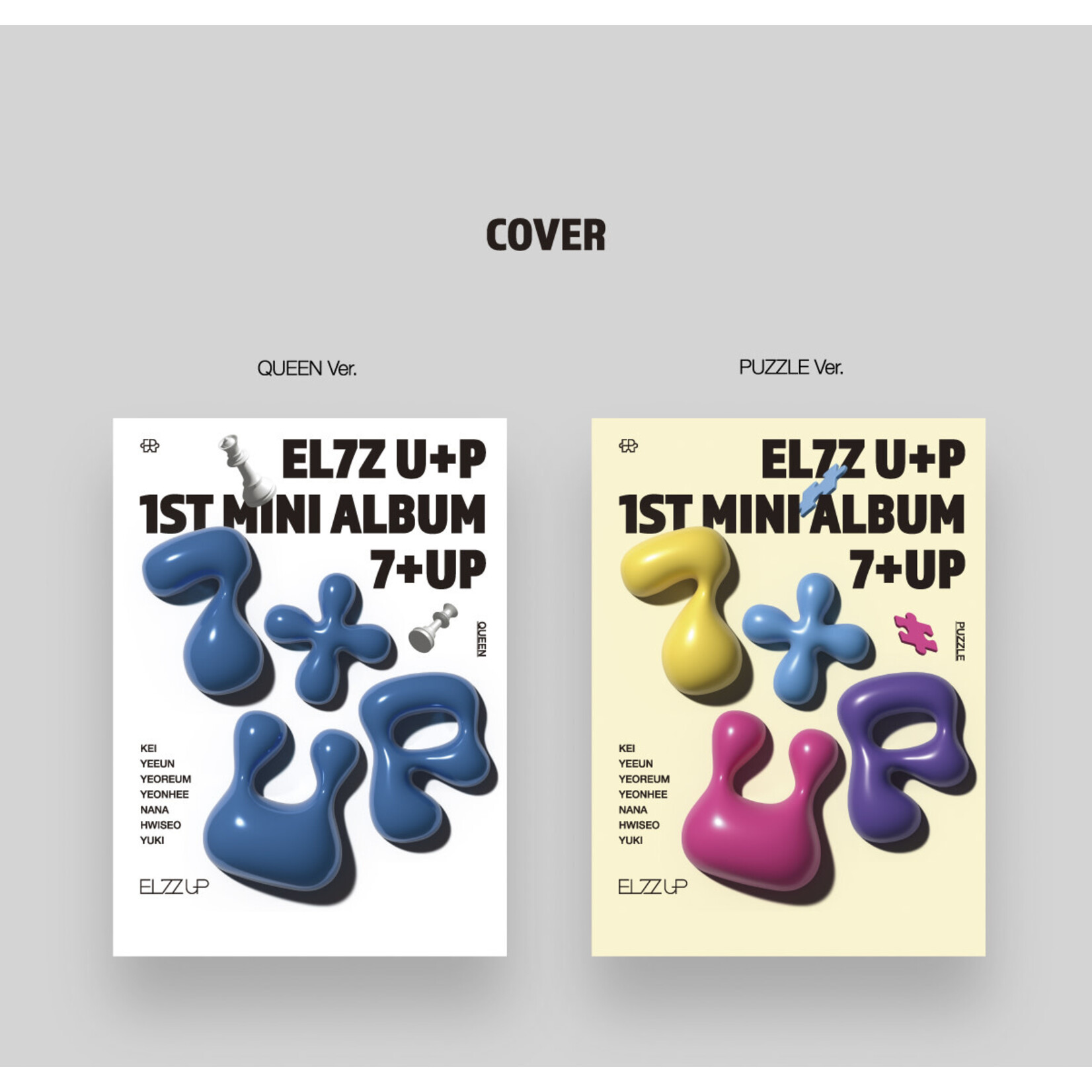 ELZ7Z UP EL7Z UP - 1st Mini Album [7+UP] (Photobook Ver)