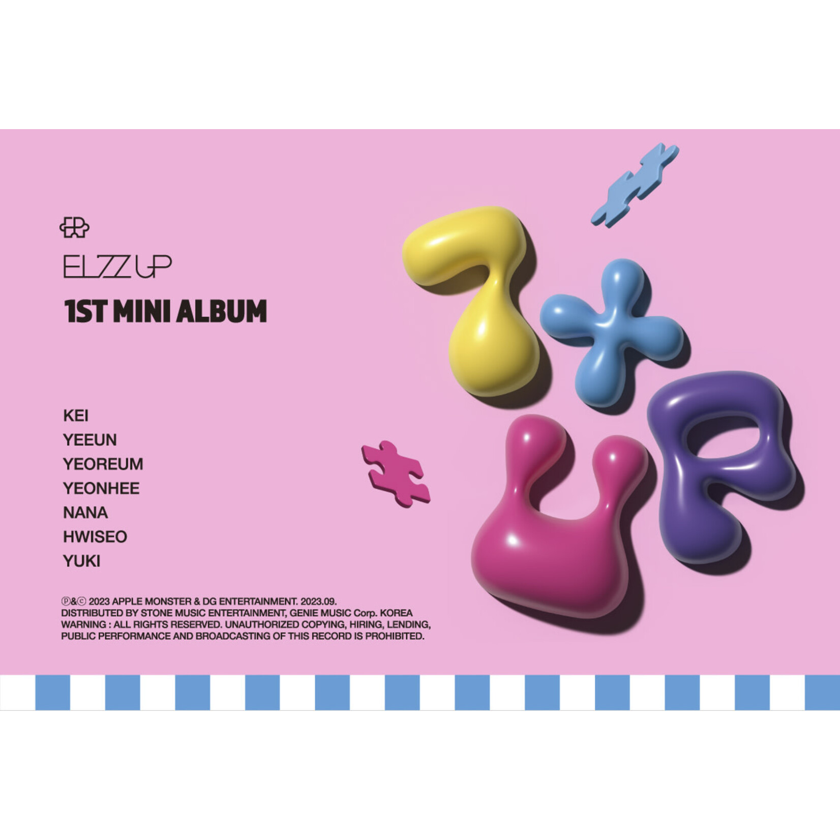 ELZ7Z UP EL7Z UP - 1st Mini Album [7+UP] (Photobook Ver)
