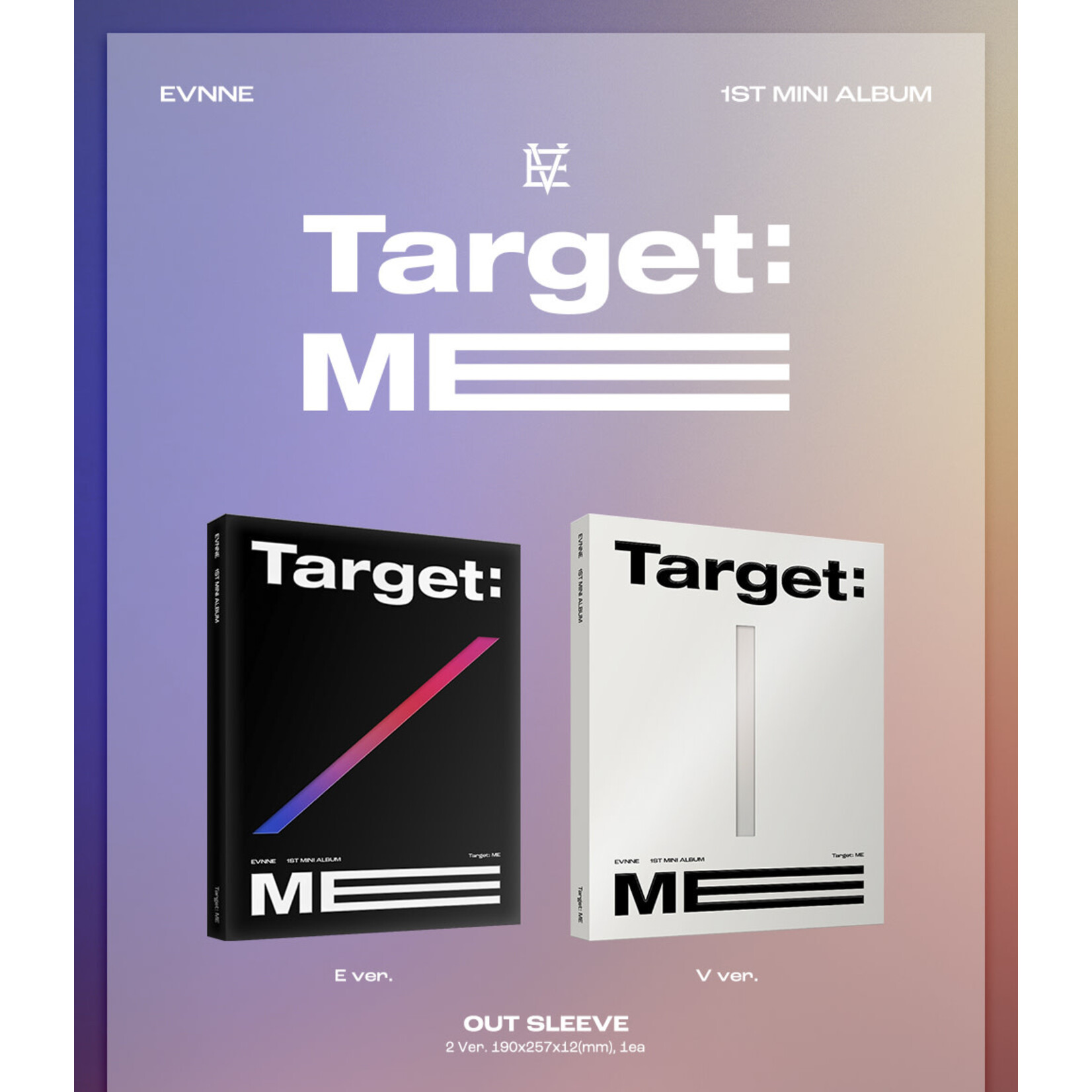 EVNNE EVNNE - 1st Mini Album [Target: ME] (Photobook Ver.) + Poster