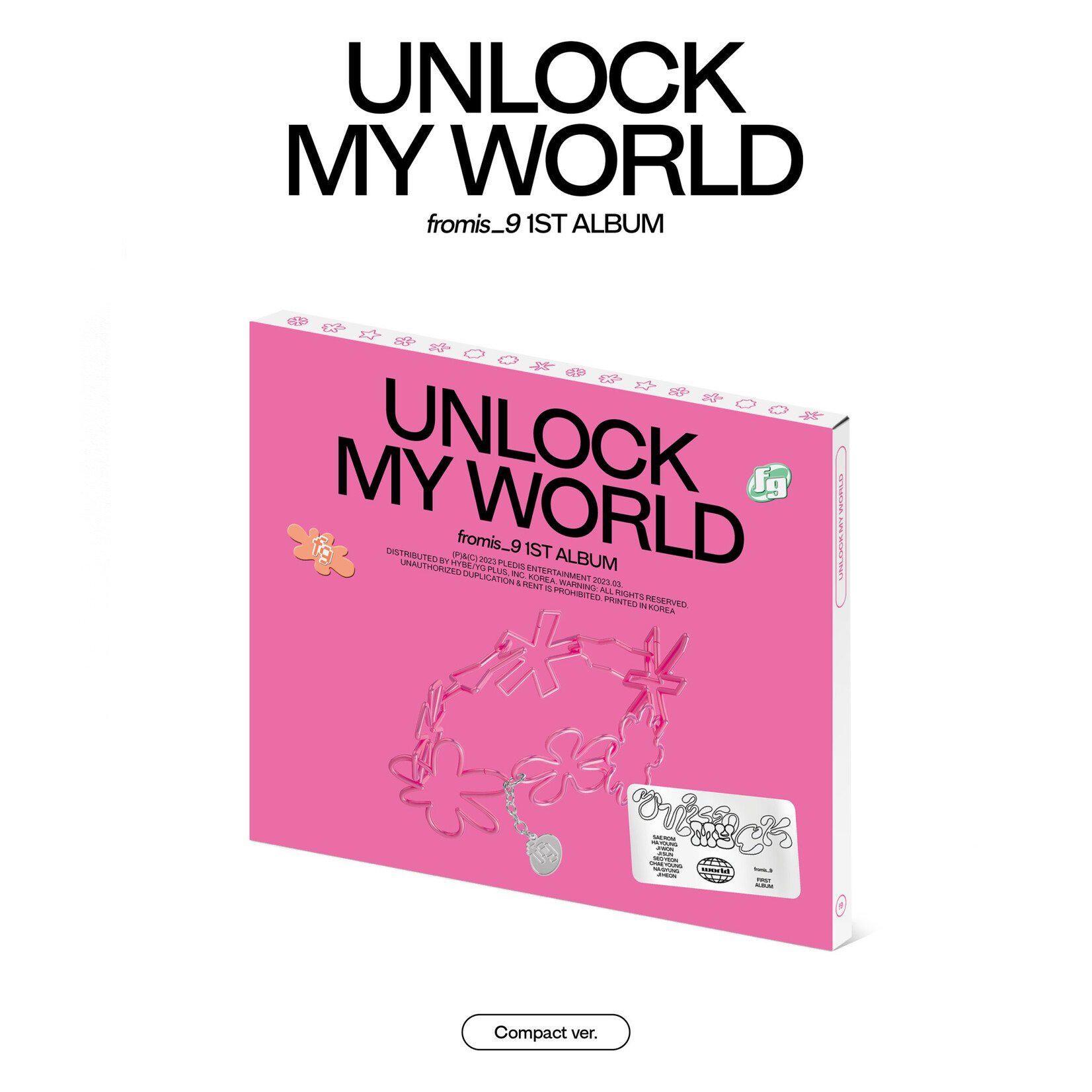 Fromis_9 Fromis_9 - 1st ALBUM [Unlock My World] (Compact ver.)