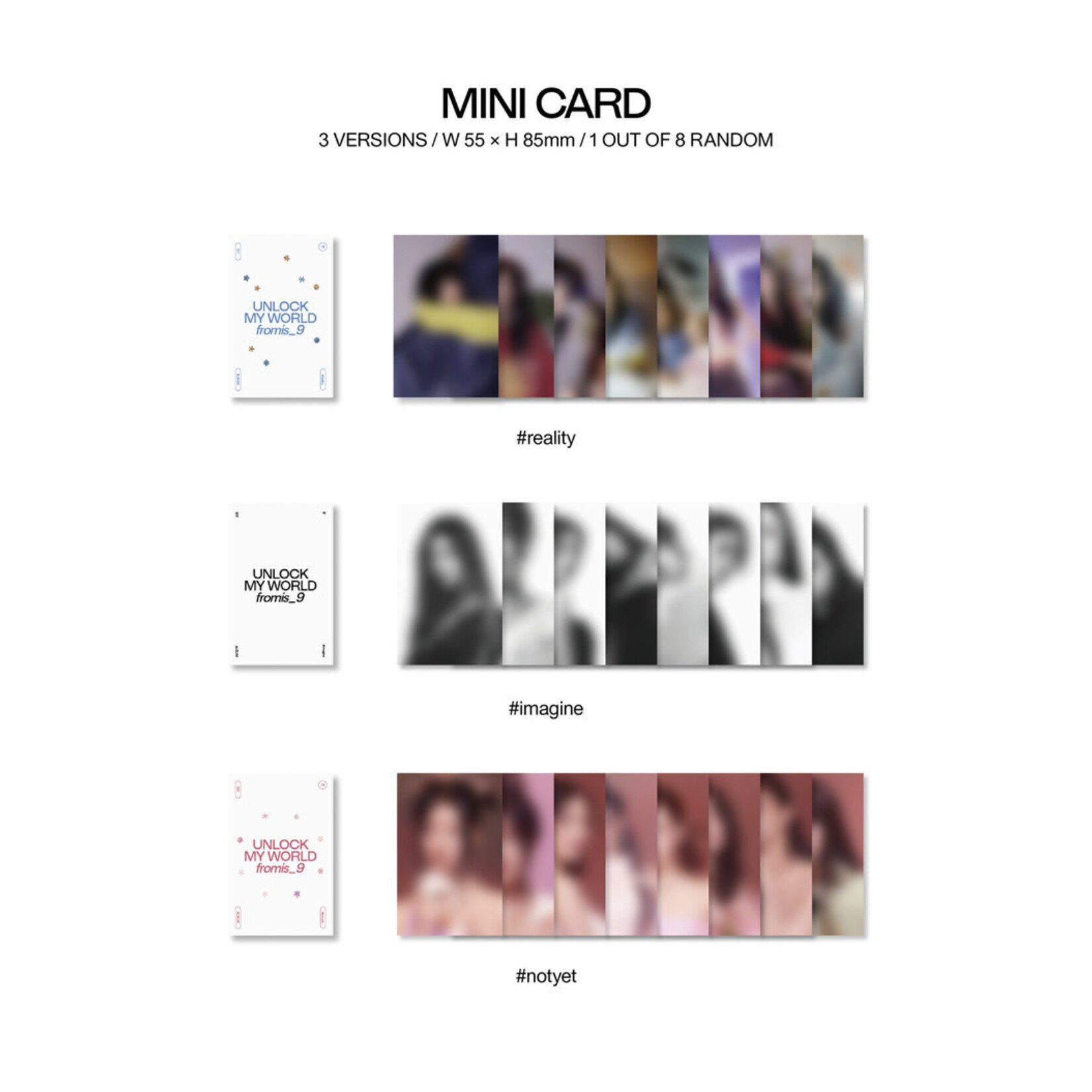 Fromis_9 Fromis_9 - 1st ALBUM [Unlock My World] (Photobook ver.)