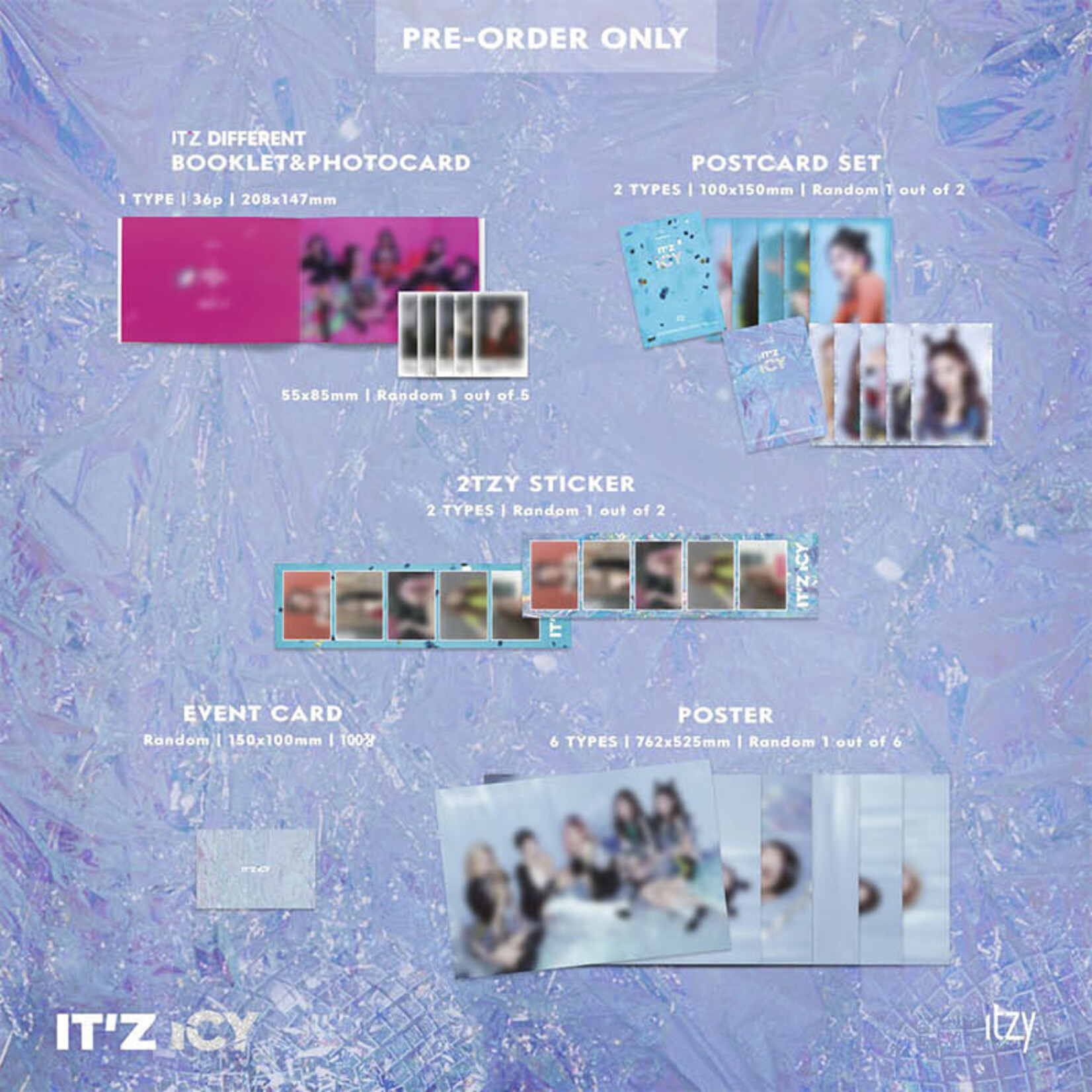 Itzy ITZY - Album [IT'z ICY] (Photobook Ver.)