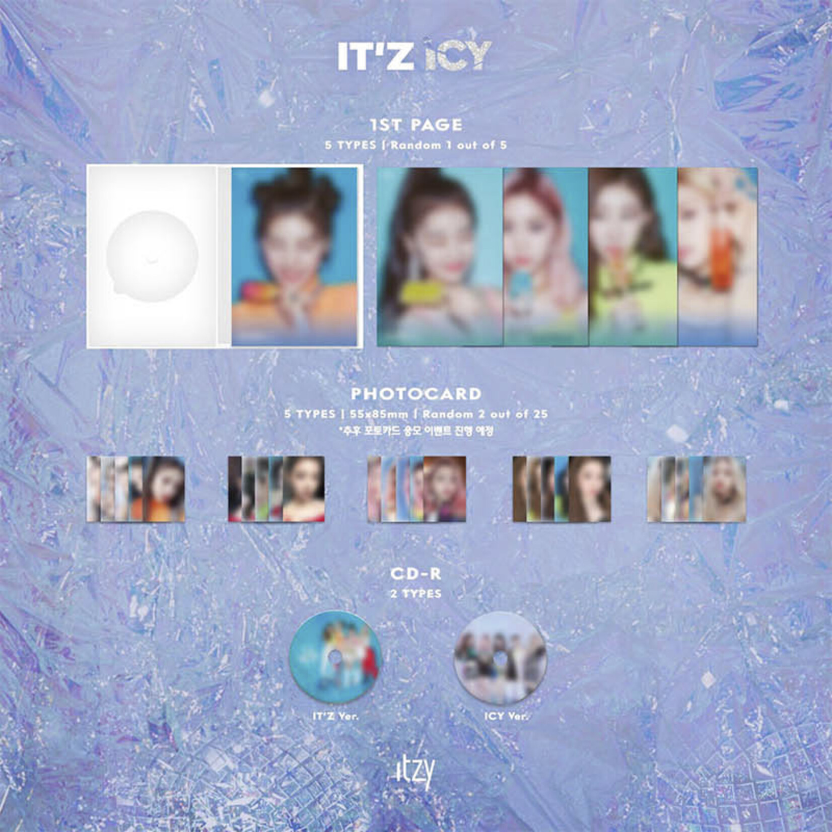 Itzy ITZY - Album [IT'z ICY] (Photobook Ver.)