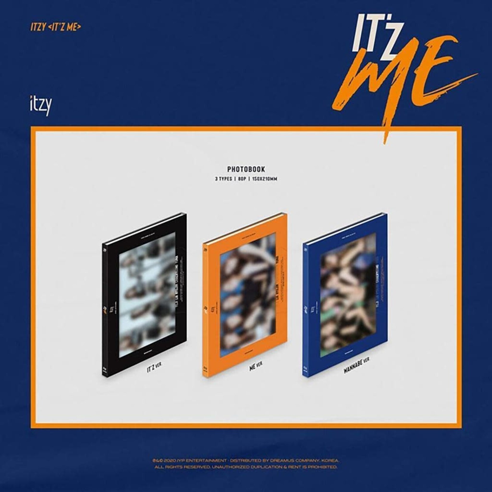 Itzy ITZY - 2nd Mini [IT'z ME] (Photobook version)