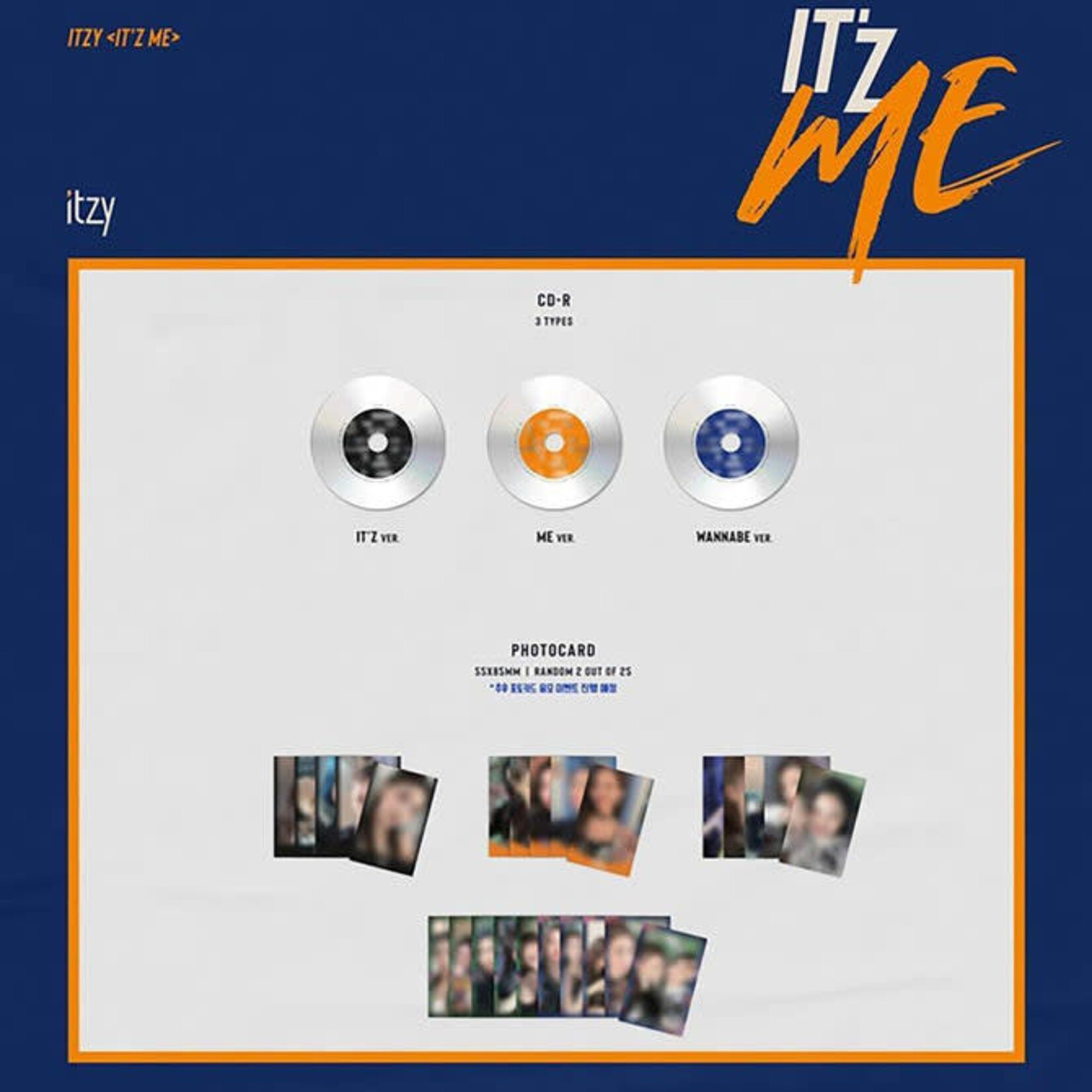 Itzy ITZY - 2nd Mini [IT'z ME] (Photobook version)