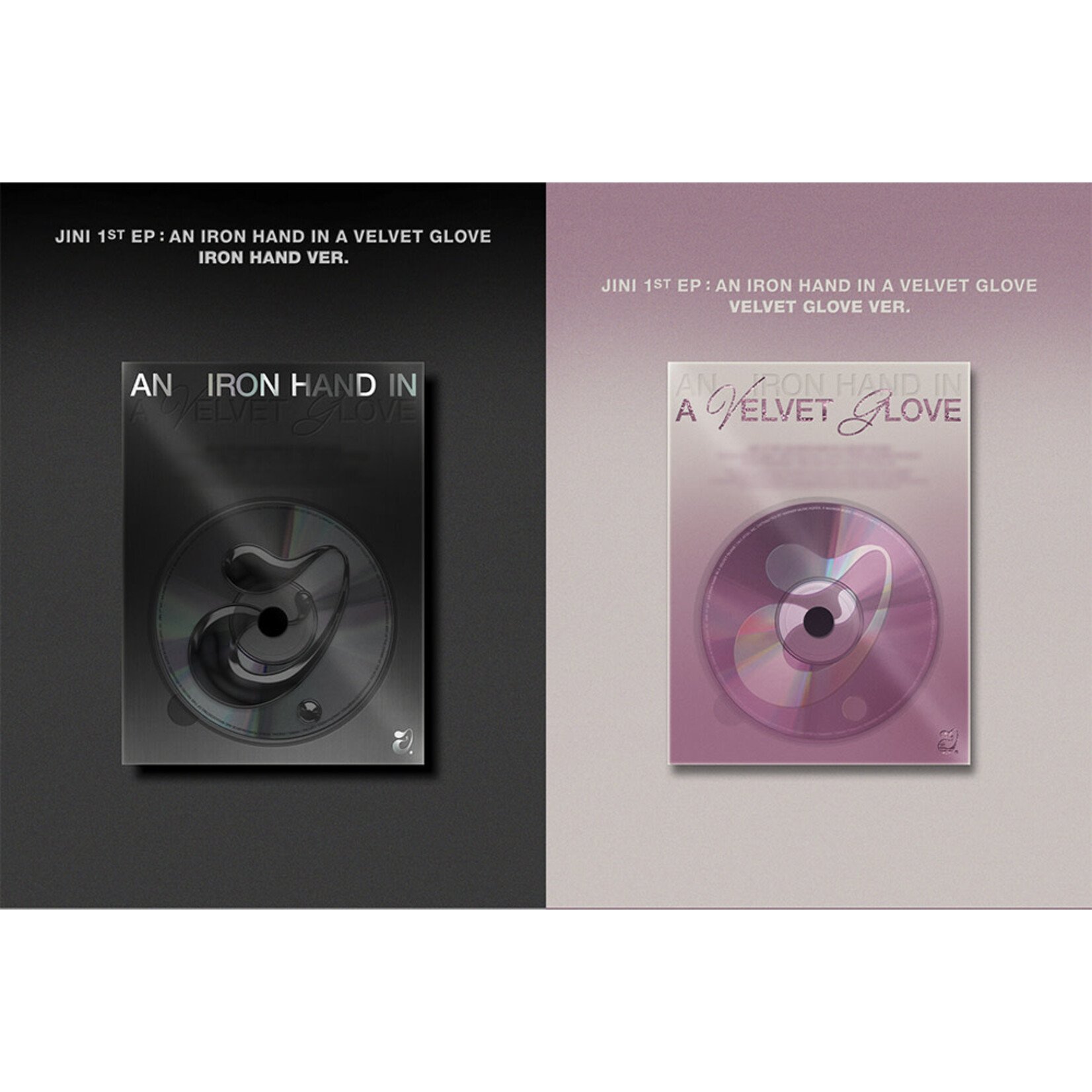 JINI JINI - 1st EP : An Iron Hand In A Velvet Glove [Photobook Ver.] + Random Photocard (SW)