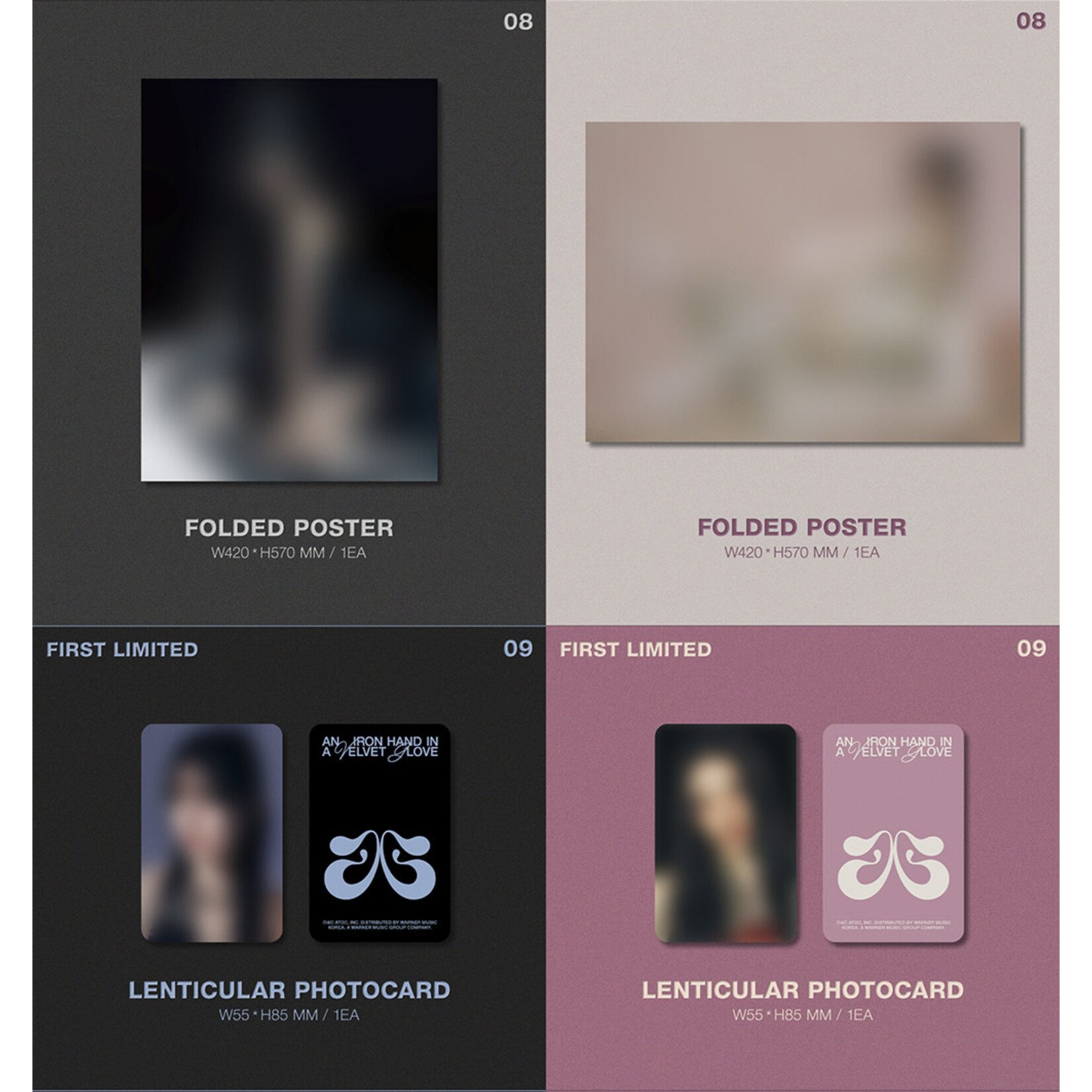 JINI JINI - 1st EP : An Iron Hand In A Velvet Glove [Photobook Ver.] + Random Photocard (SW)