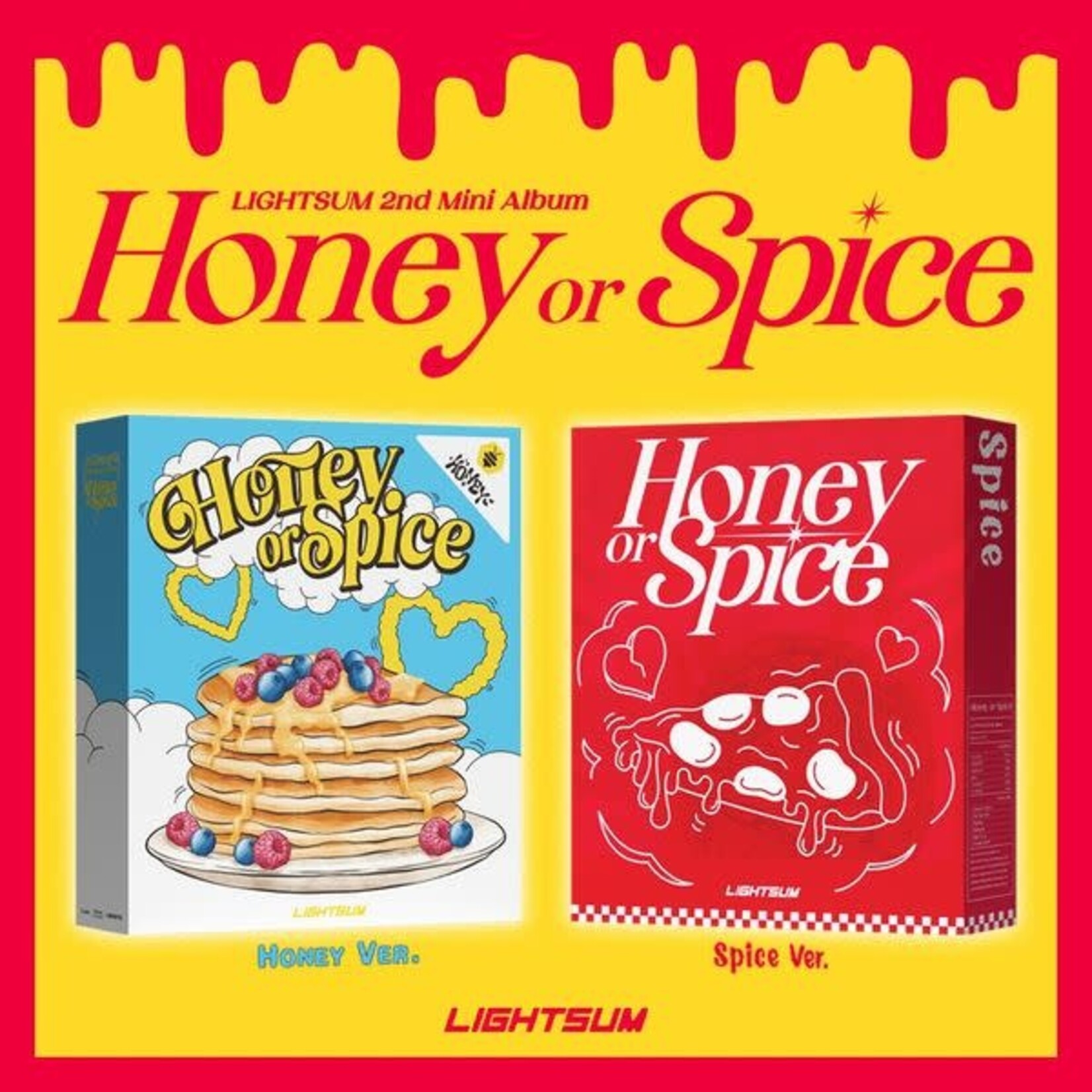 LIGHTSUM LIGHTSUM - 2nd Mini Album [Honey or Spice] (Box Ver.)
