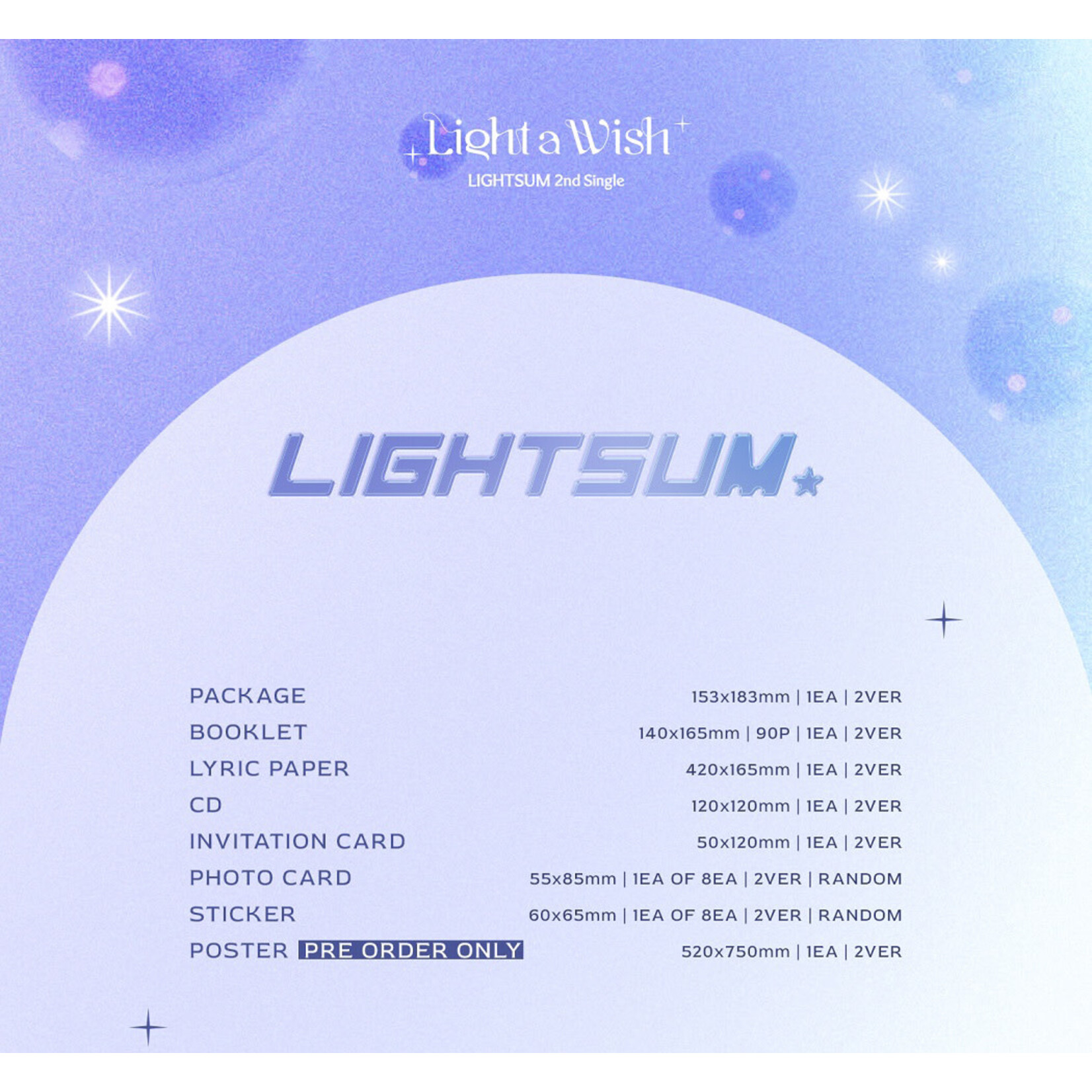 LIGHTSUM LIGHTSUM - Light a Wish