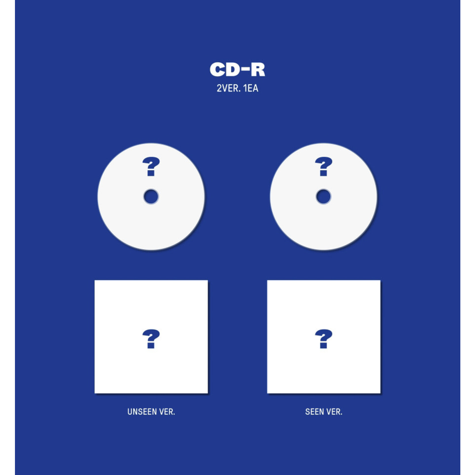 Monsta X SHOWNU X HYUNGWON (MONSTA X) - 1st Mini Album [THE UNSEEN] (Random Ver.)