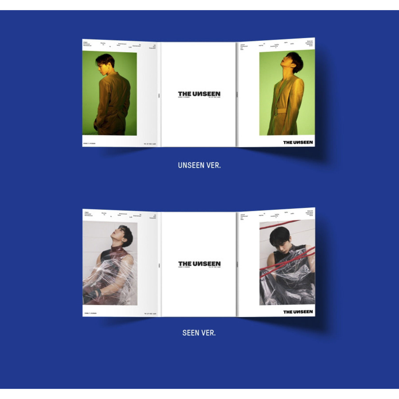 Monsta X SHOWNU X HYUNGWON (MONSTA X) - 1st Mini Album [THE UNSEEN] (Random Ver.)