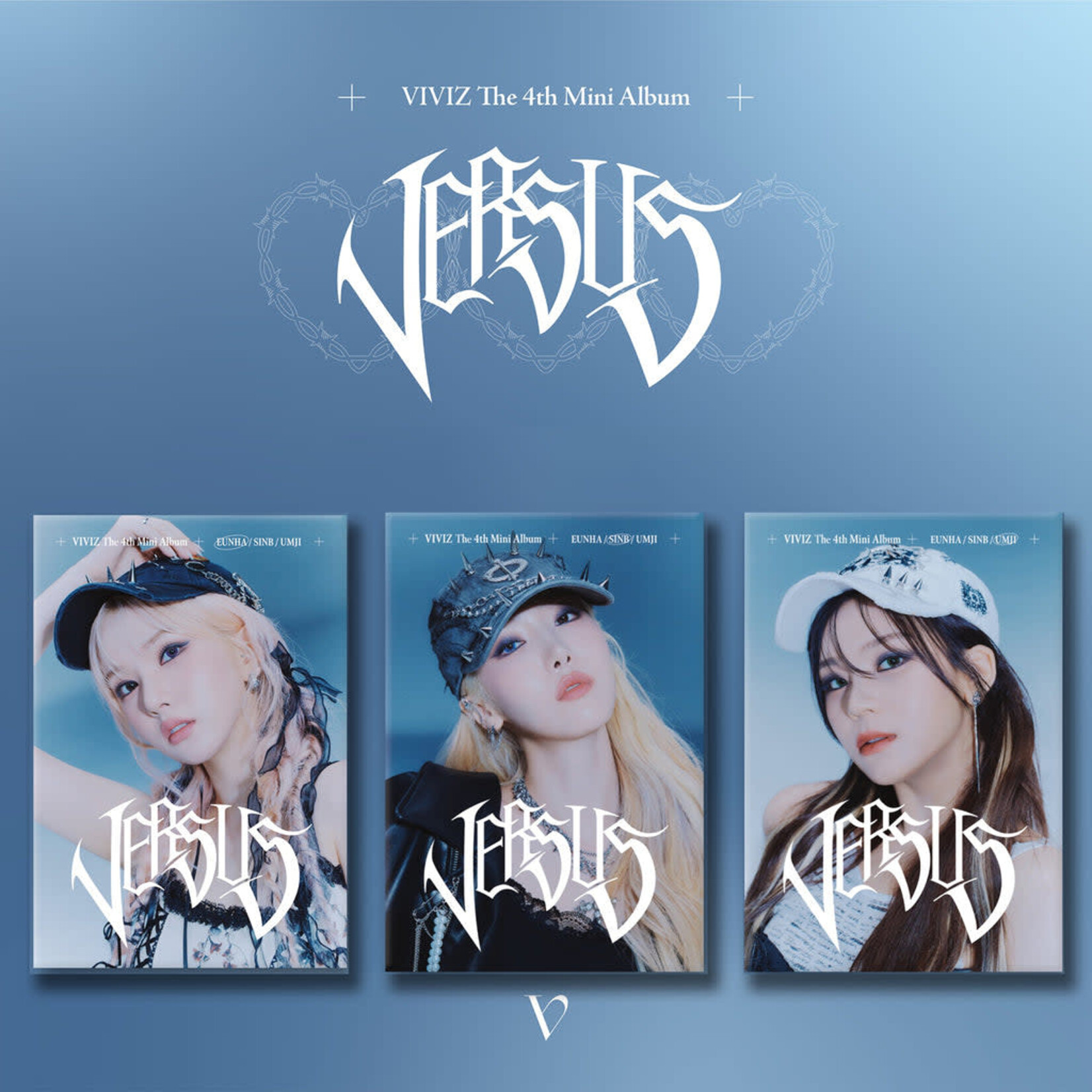 Viviz VIVIZ - The 4th Mini Album [VERSUS] (PLVE ver.) + Random Photocard (SW)