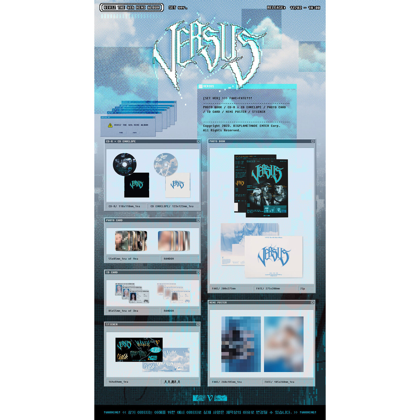 Viviz VIVIZ -  THe 4th Mini Album [VERSUS] (Photobook Ver.)