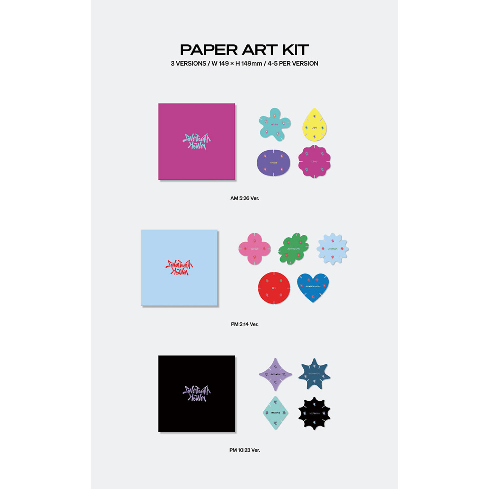 Seventeen [LUCKY DRAW] SEVENTEEN - 11th Mini Album [SEVENTEENTH HEAVEN] (Photobook Ver.) + Random Photocard (SW)