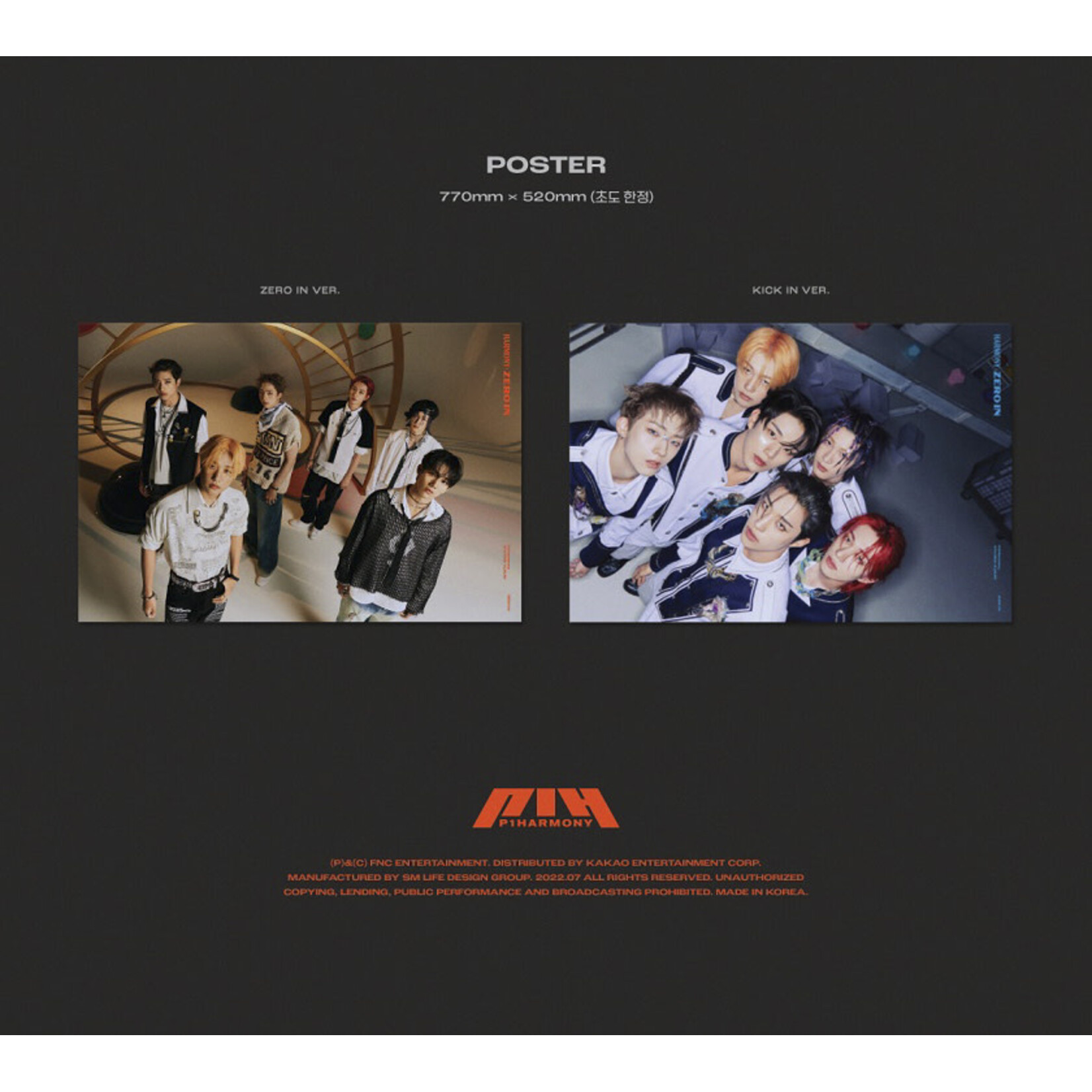 P1Harmony P1Harmony - [HARMONY : ZERO IN] Photobook ver.
