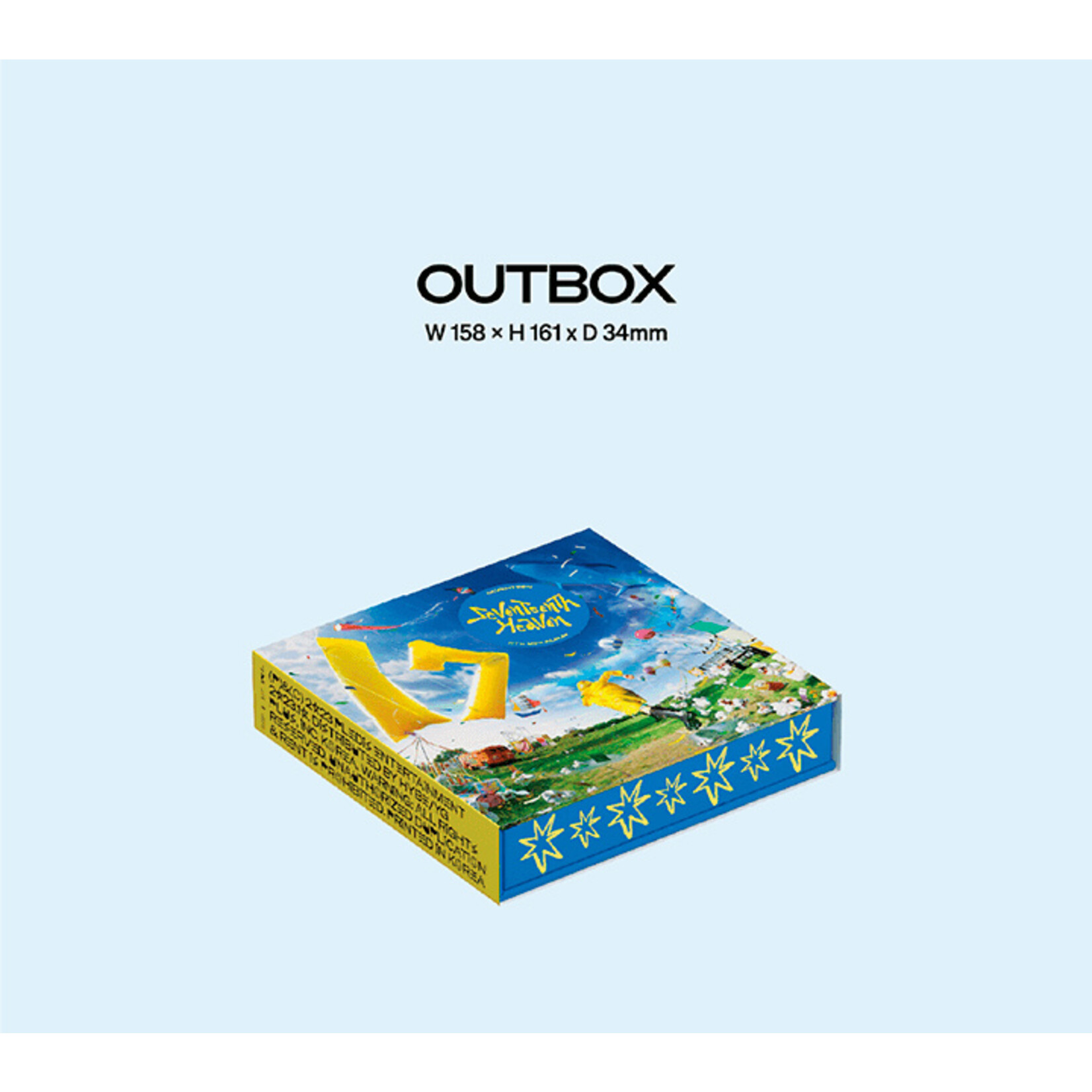 Seventeen [Weverse] SEVENTEEN - 11th Mini Album [SEVENTEENTH HEAVEN] (Carat Ver. Members Distinguished) + Weverse Gift (WS)