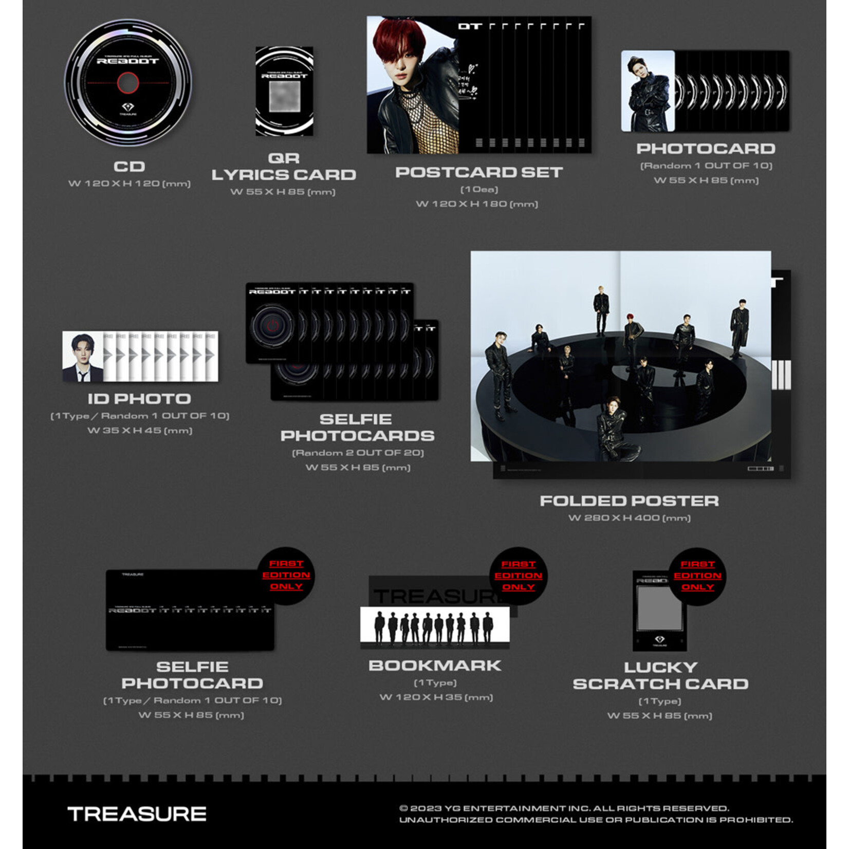Treasure TREASURE - 2nd Full Album [REBOOT] (PHOTOBOOK Ver.)