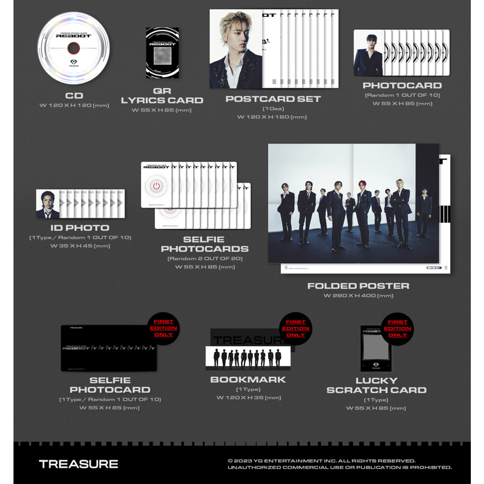Treasure TREASURE - 2nd Full Album [REBOOT] (PHOTOBOOK Ver.)
