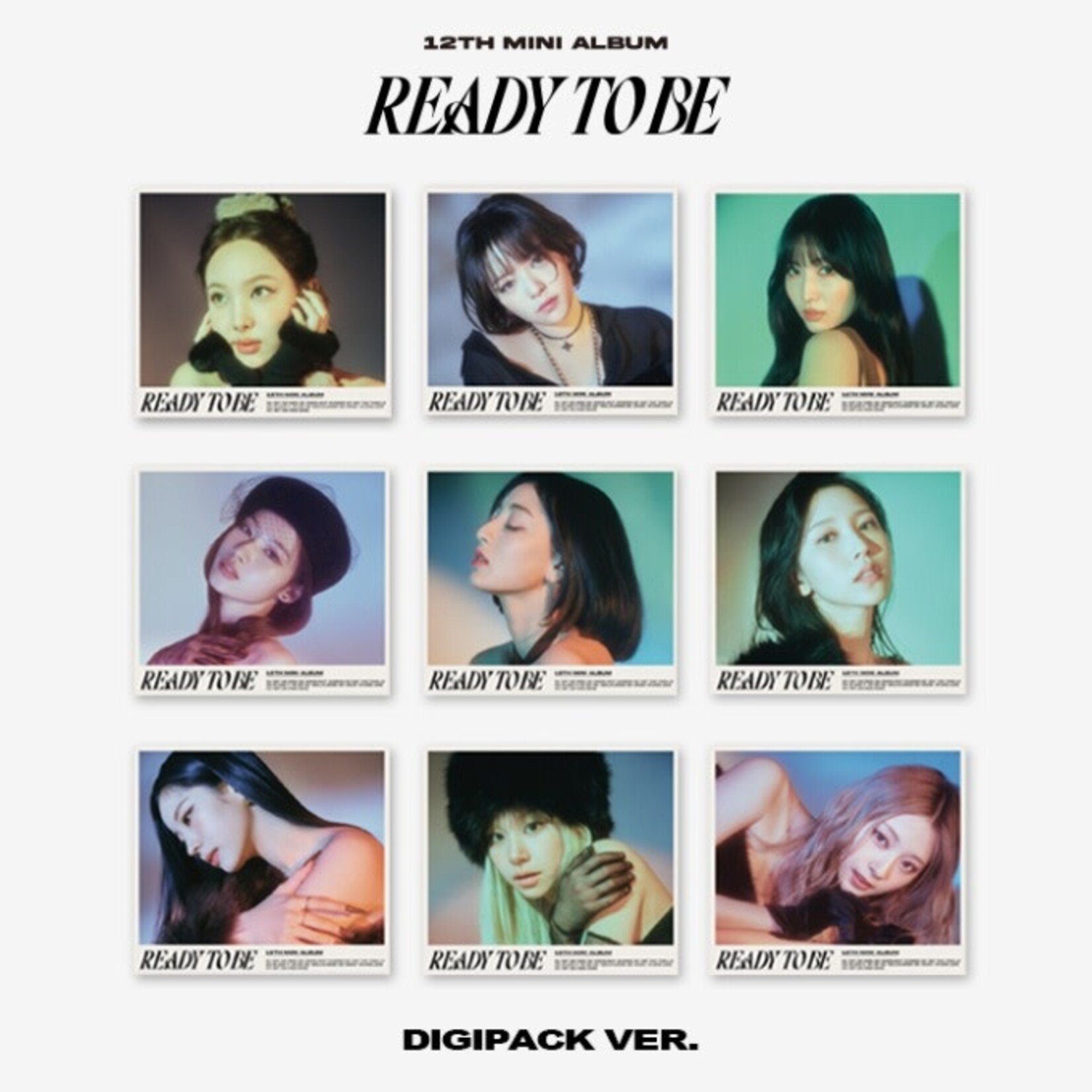 Twice TWICE - 12th Mini [READY TO BE] (Digipack Ver.)