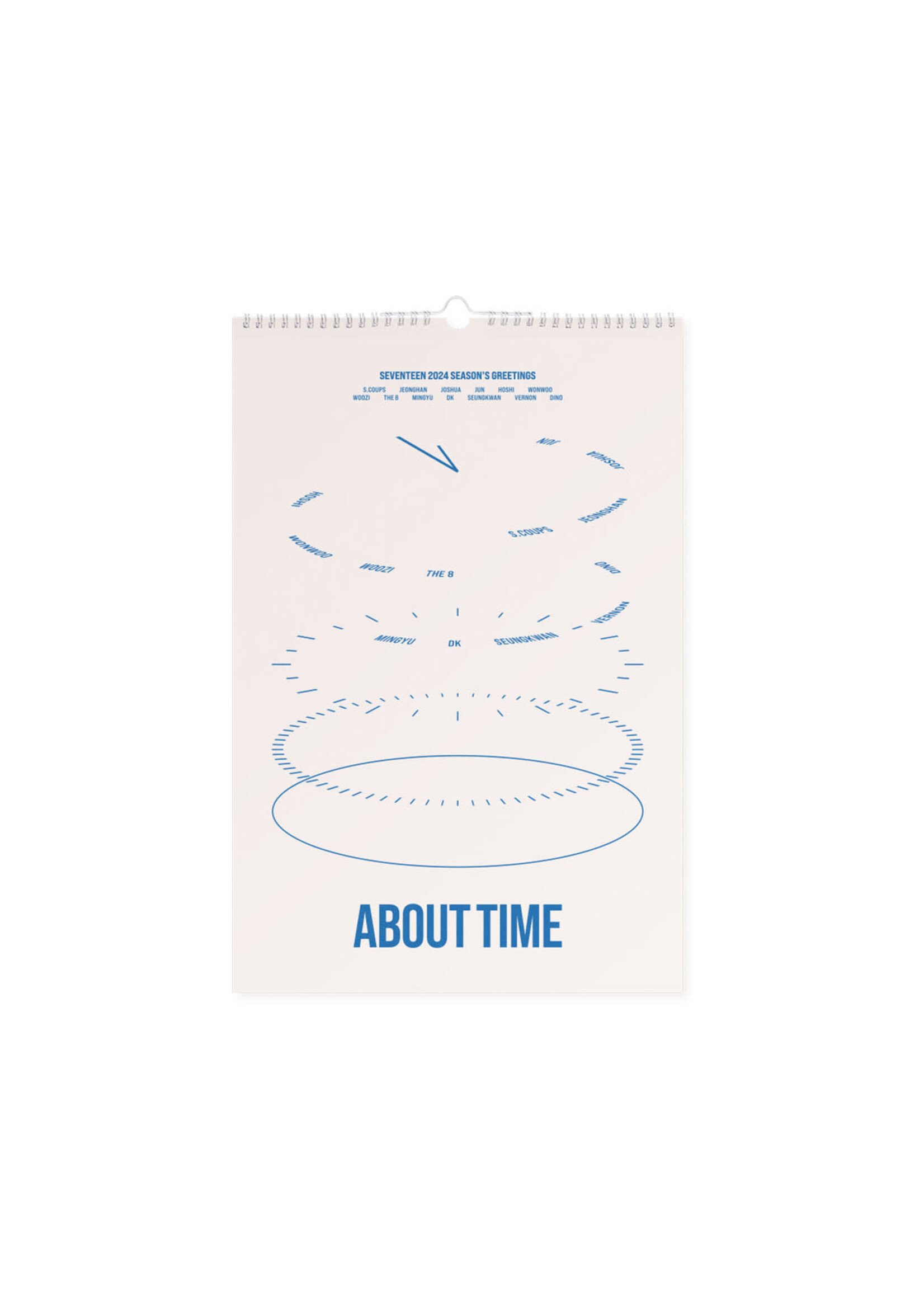 SEVENTEEN 2024 WALL CALENDAR KTown