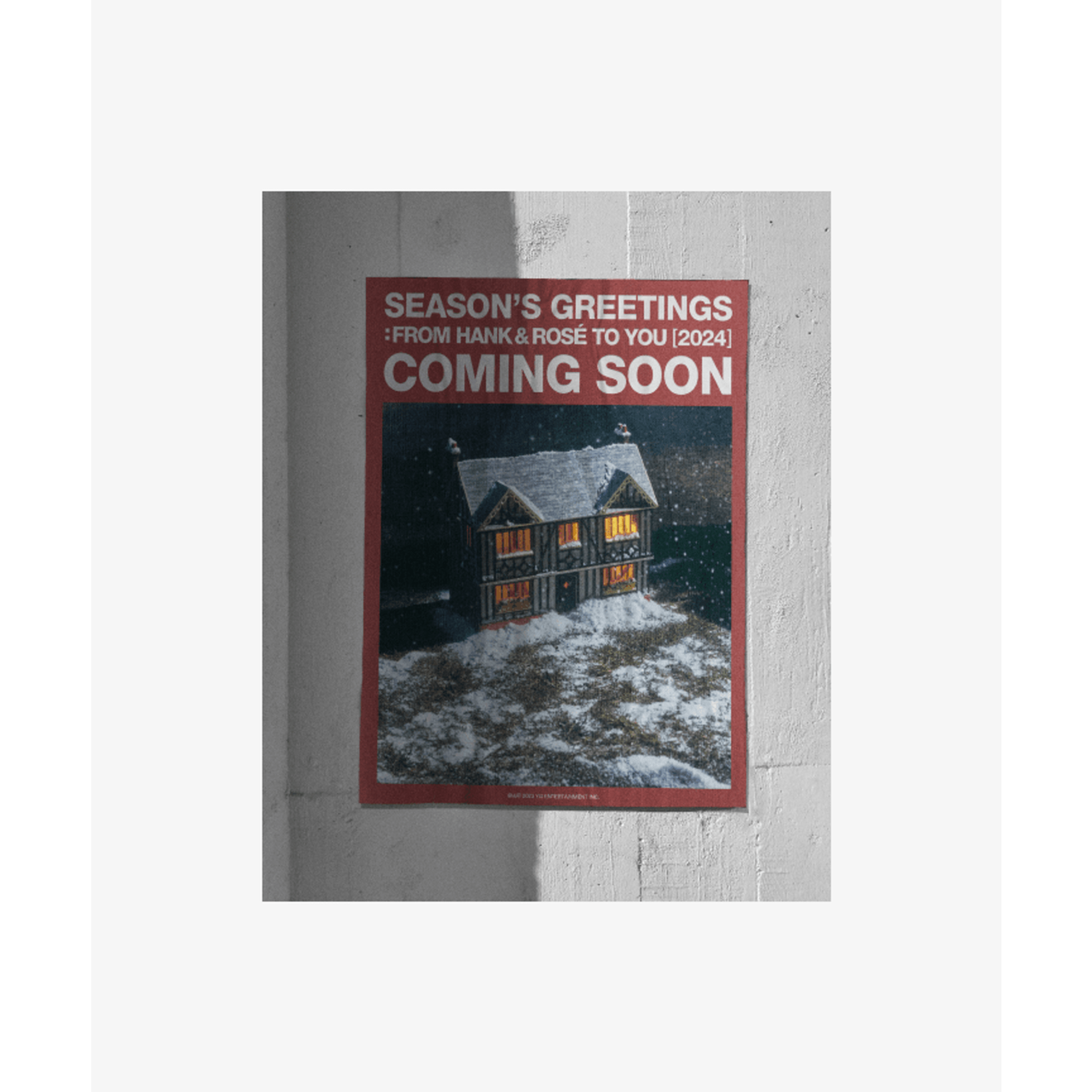 BlackPink [Weverse] ROSE - Season’s Greetings: From HANK & ROSÉ To You [2024] + Weverse Gift (WS)