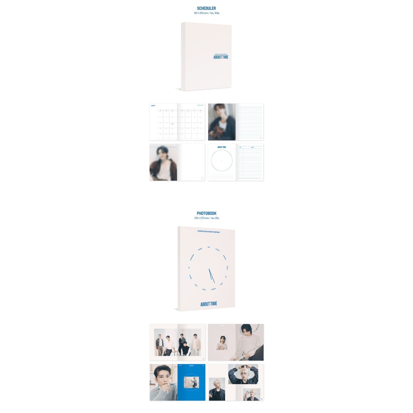 Seventeen [Summer Sale] [Weverse] SEVENTEEN - SEVENTEEN 2024 SEASON'S GREETINGS + Weverse Gift (WS)