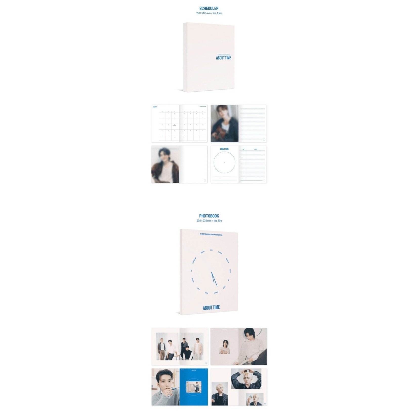 Seventeen [Summer Sale] [Weverse] SEVENTEEN - SEVENTEEN 2024 SEASON'S GREETINGS SET + Weverse Gift (WS)