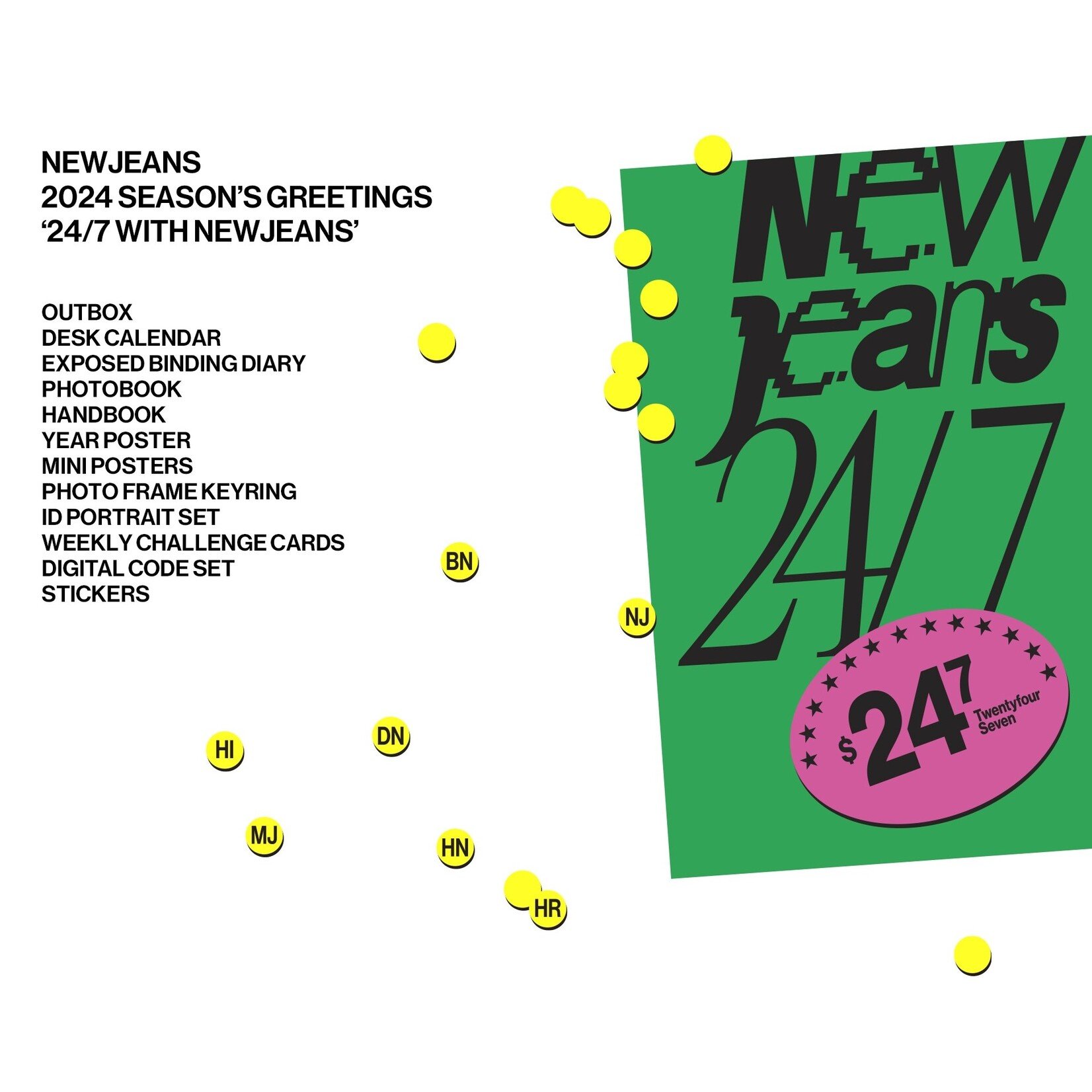 NewJeans [Summer Sale] [Weverse] NewJeans - 2024 SEASON'S GREETINGS + Weverse Gift (WS)