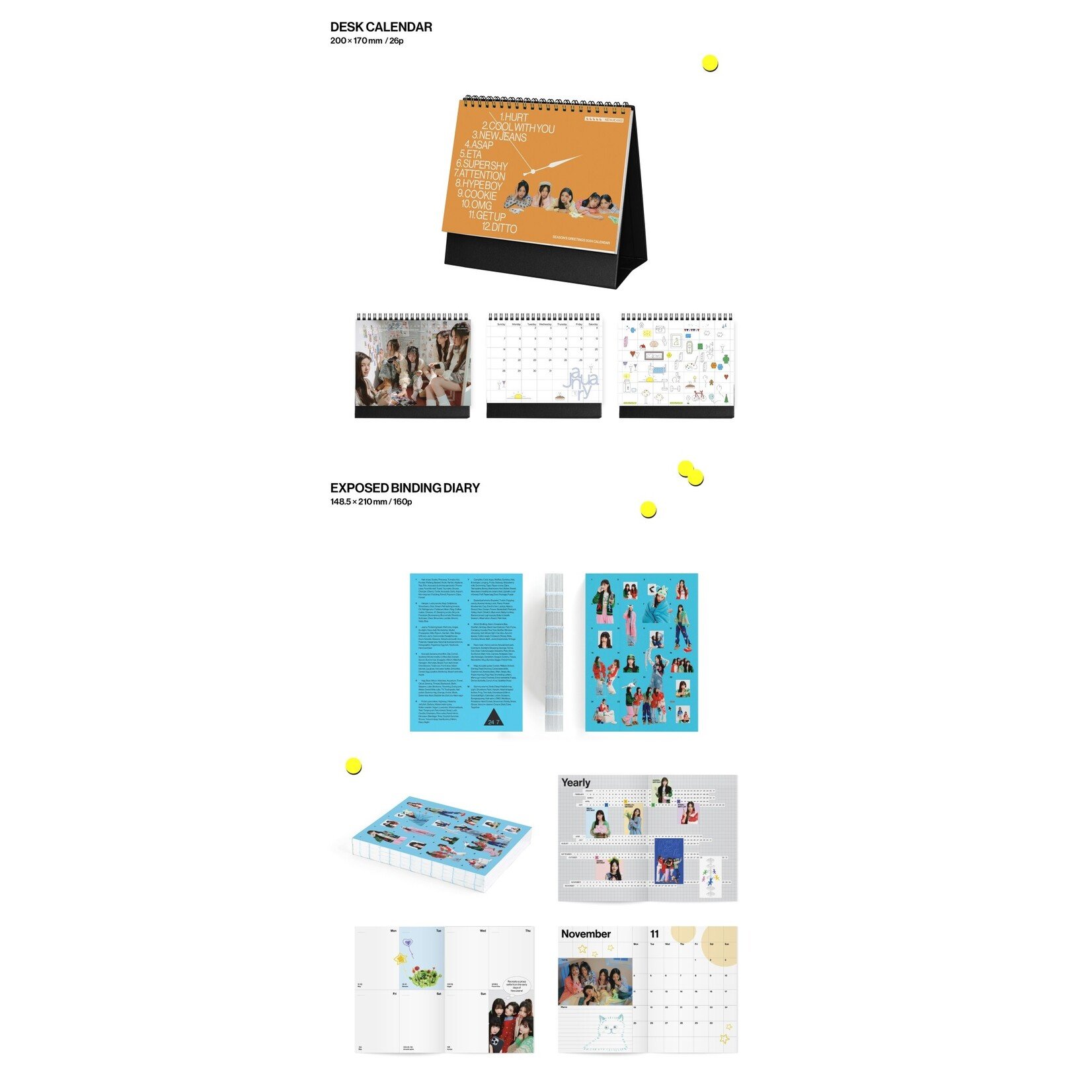 NewJeans [Summer Sale] [Weverse] NewJeans - 2024 SEASON'S GREETINGS + Weverse Gift (WS)