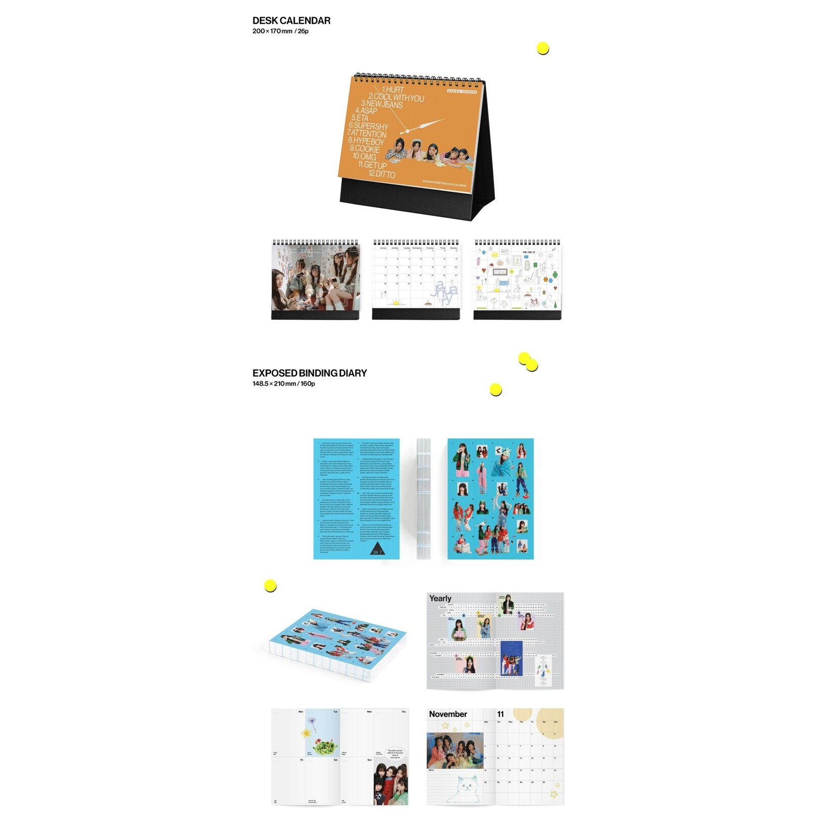 NEWJEANS 2024 Season's Greetings 24/7 with NEWJEANS Outbox+