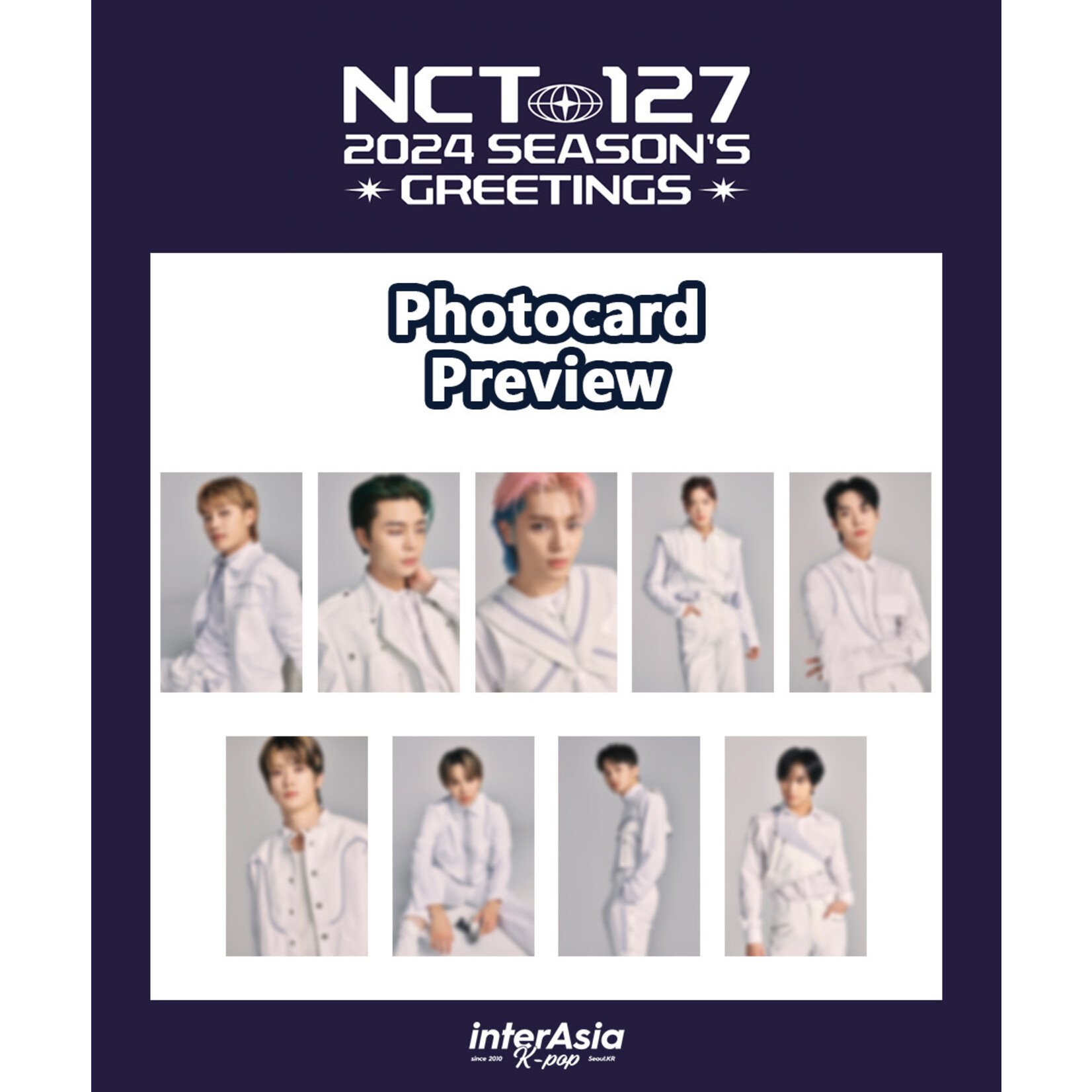 NCT [Summer Sale] NCT 127 – 2024 NCT 127 SEASON'S GREETINGS + Photocard SET