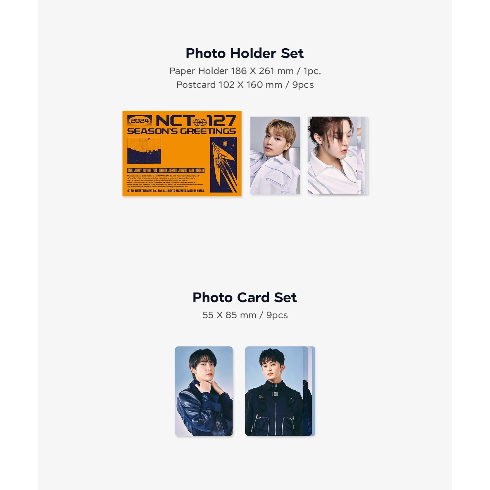 NCT NCT 127 – 2024 NCT 127 SEASON'S GREETINGS + Photocard SET
