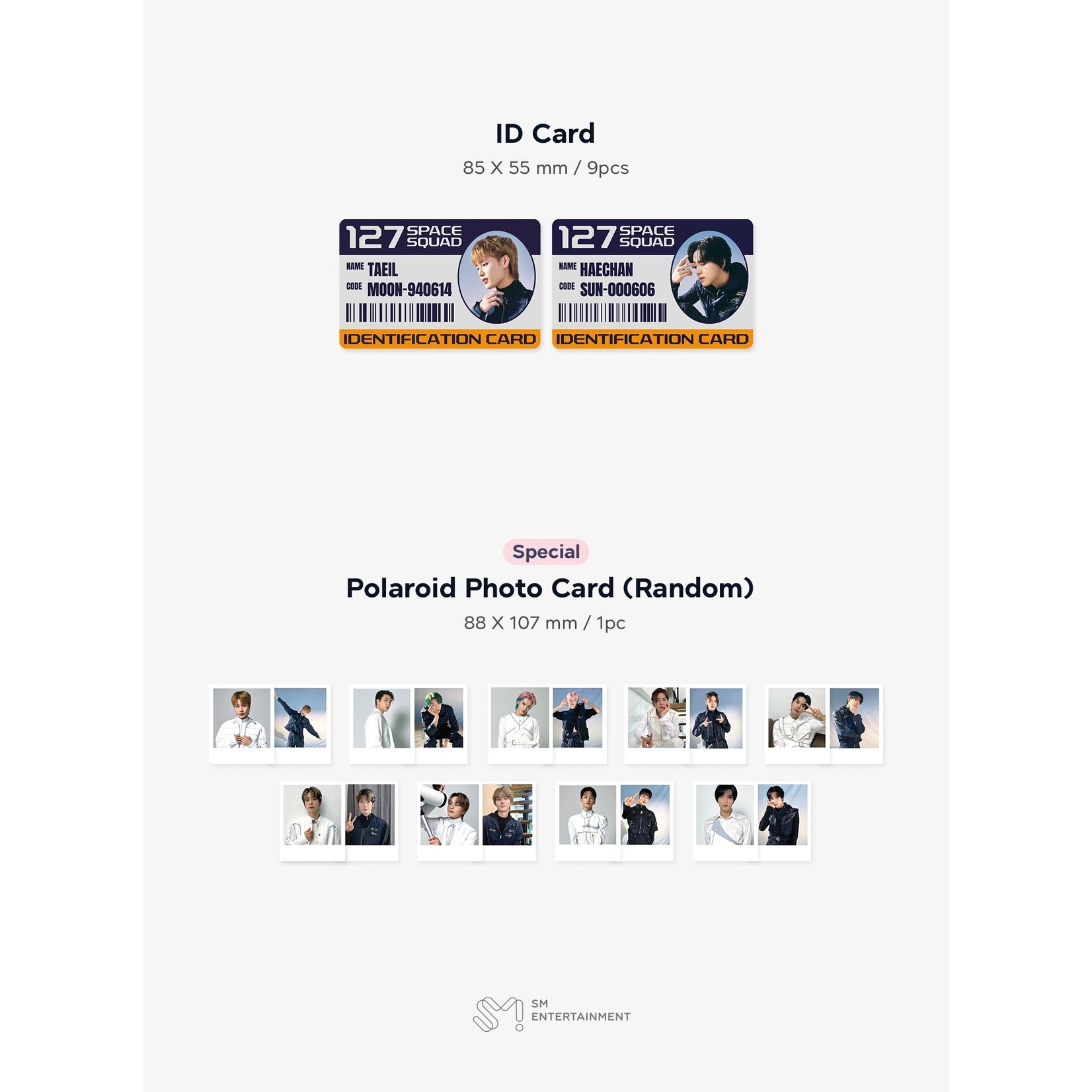NCT NCT 127 – 2024 NCT 127 SEASON'S GREETINGS + Photocard SET