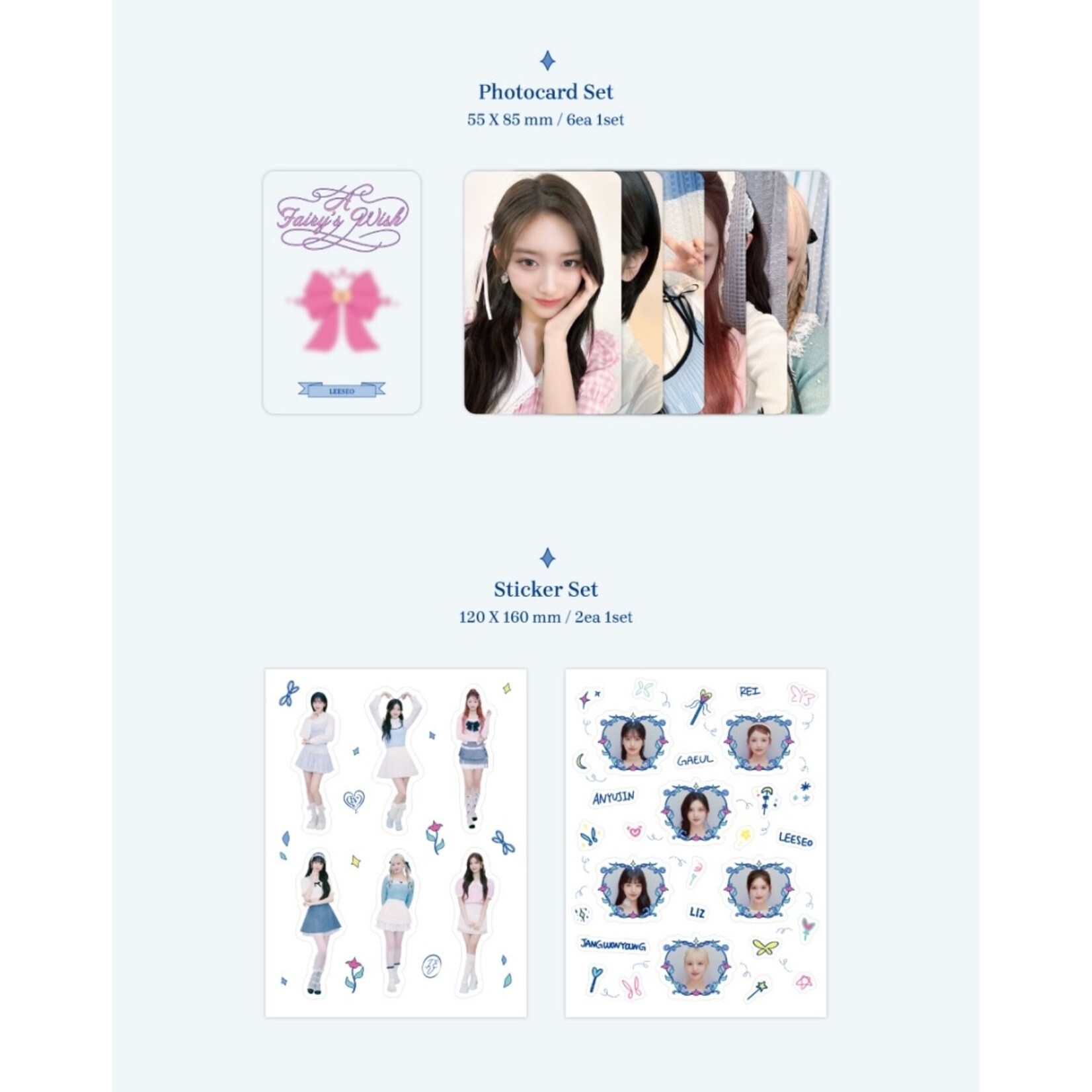 Ive [STARSHIP] IVE - 2024 SEASON’S GREETINGS : A Fairy’s Wish +Random Photocard(SS)