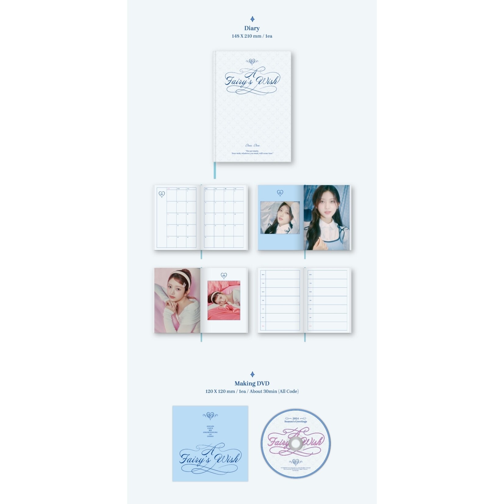 STARSHIP] IVE - 2024 SEASON'S GREETINGS : A Fairy's Wish +