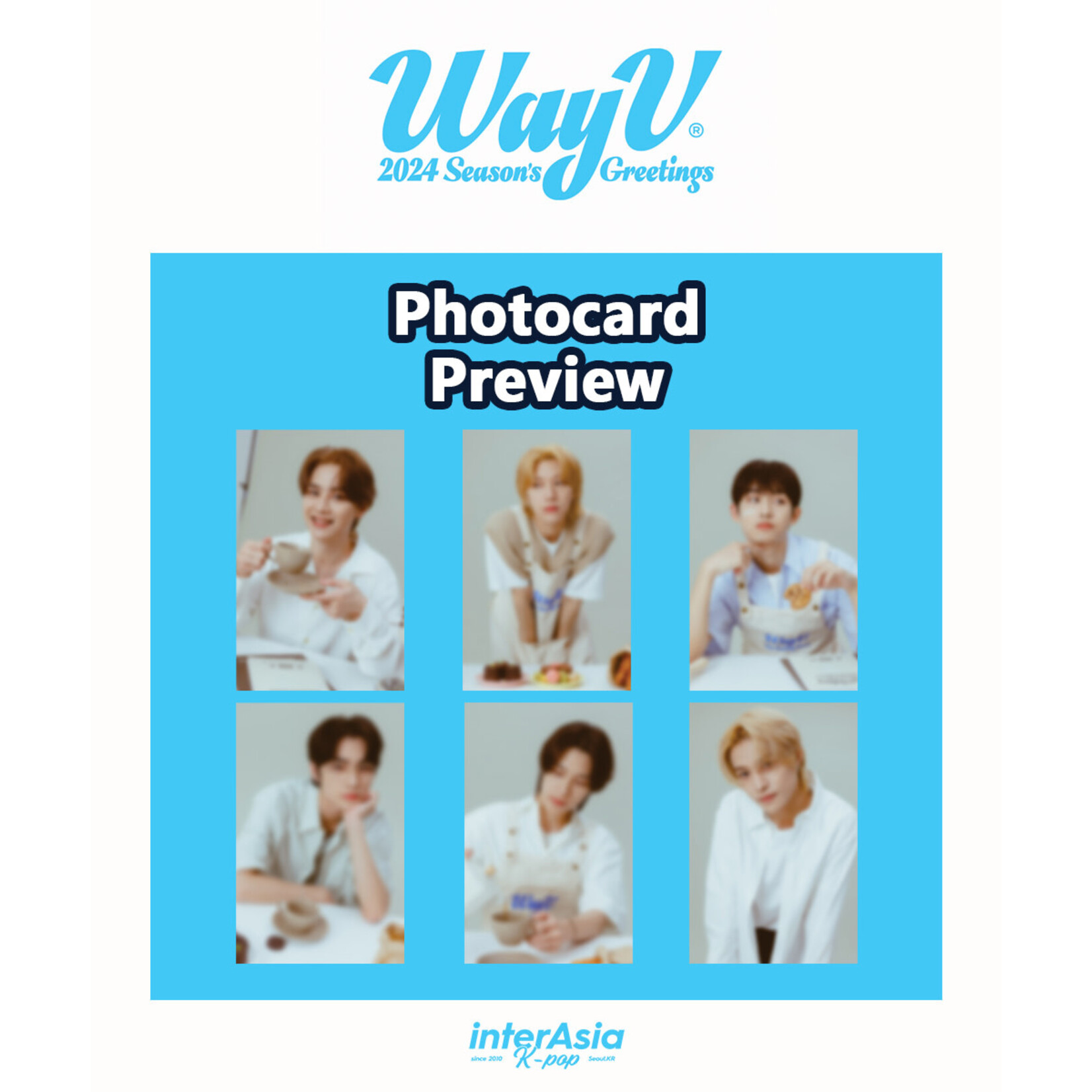 WayV WayV – 2024 WayV SEASON'S GREETINGS + Photocard SET