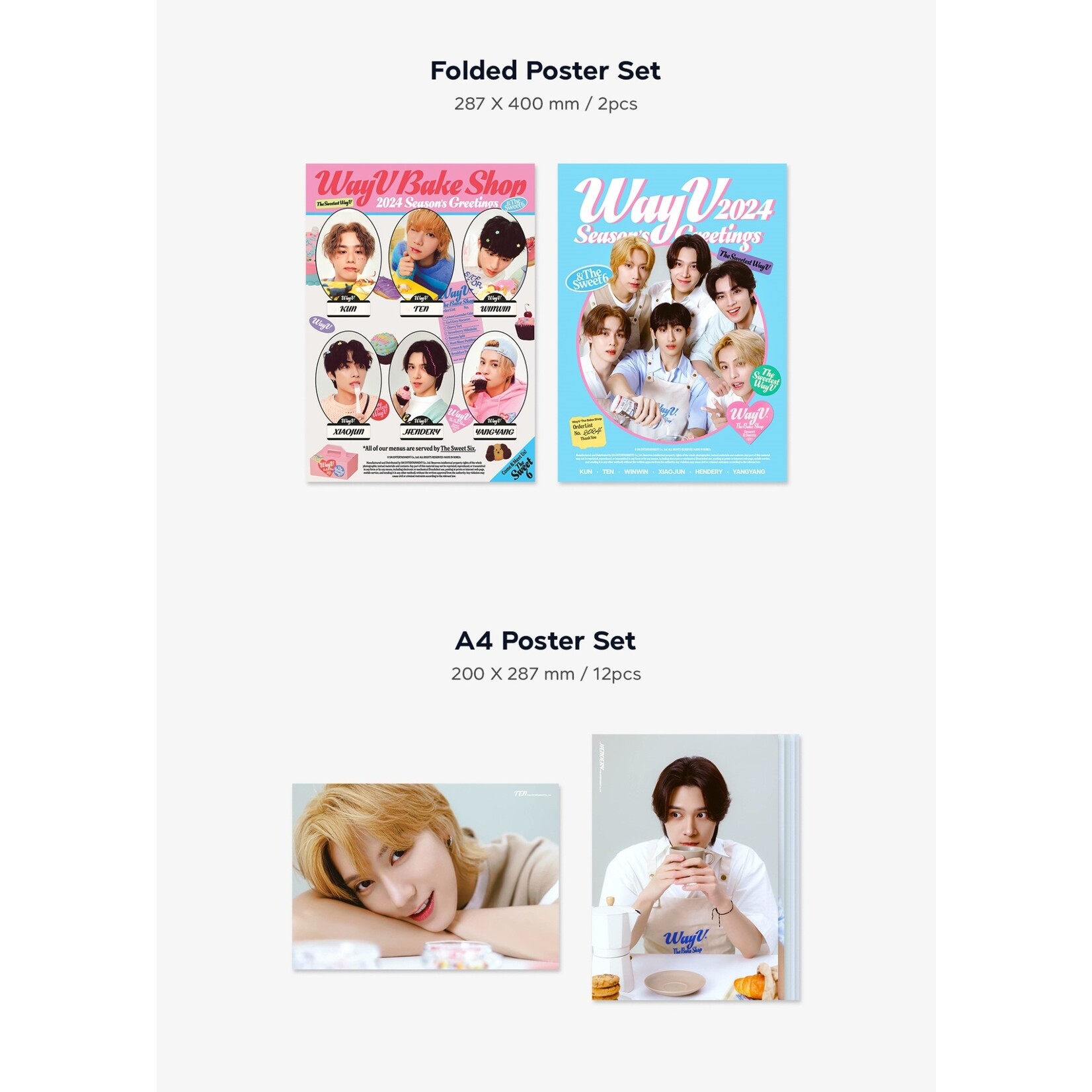 WayV WayV – 2024 WayV SEASON'S GREETINGS + Photocard SET