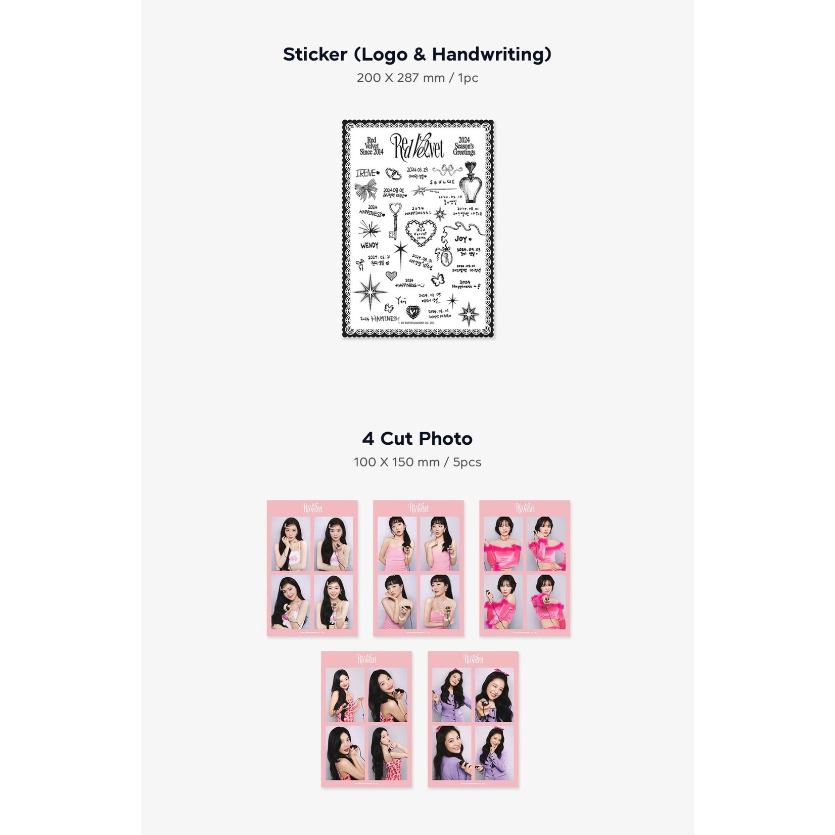 Red Velvet Red Velvet – 2024 Red Velvet SEASON'S GREETINGS + Photocard SET