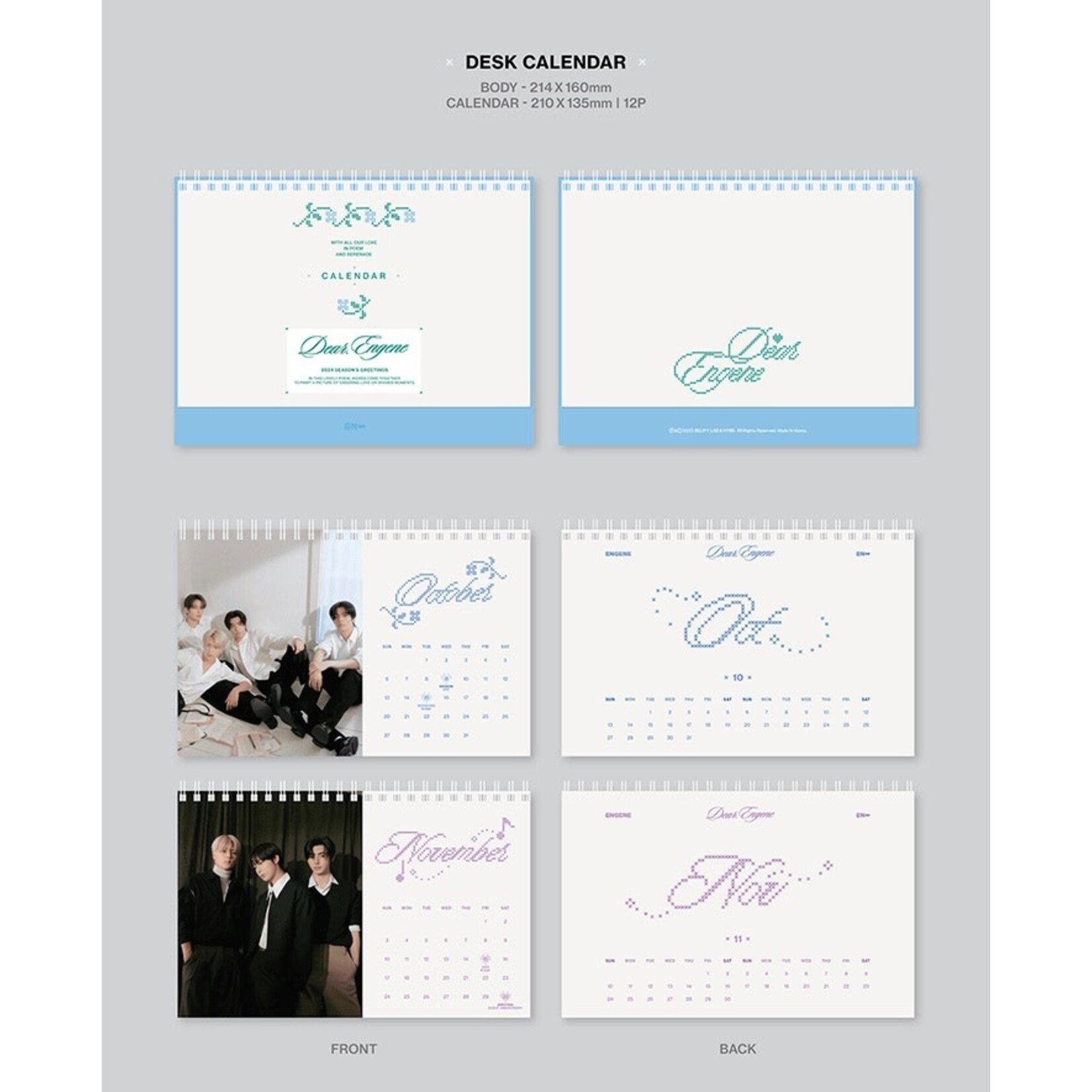 Enhypen [Weverse] ENHYPEN - 2024 SEASON'S GREETINGS + Weverse Gift (WS)