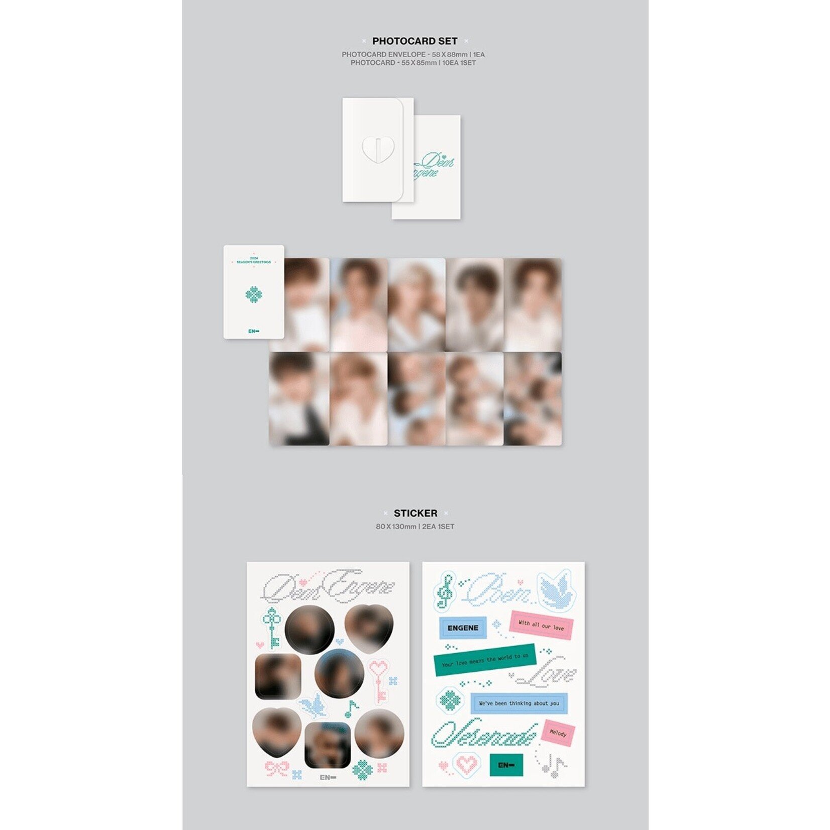 Enhypen [Weverse] ENHYPEN - 2024 SEASON'S GREETINGS + Weverse Gift (WS)